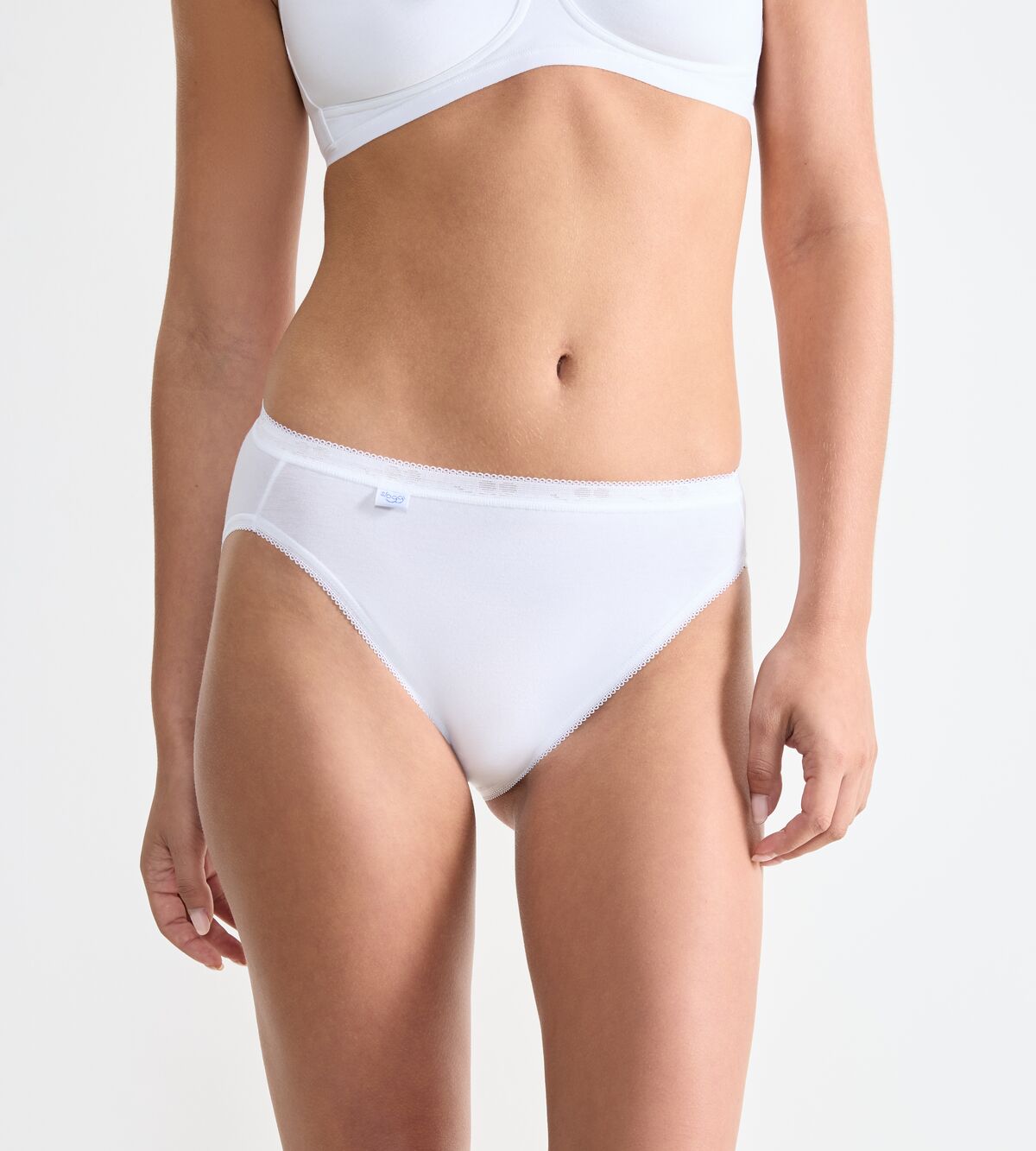 Sloggi Basic+ Tai 3 Pack - White 1 Shaws Department Stores