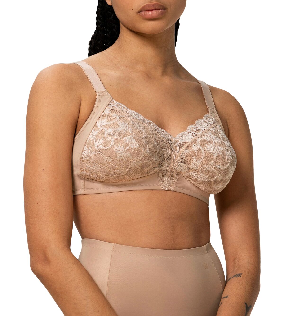 Triumph Delicate Doreen Non-Wired Bra - Smooth Skin 3 Shaws Department Stores