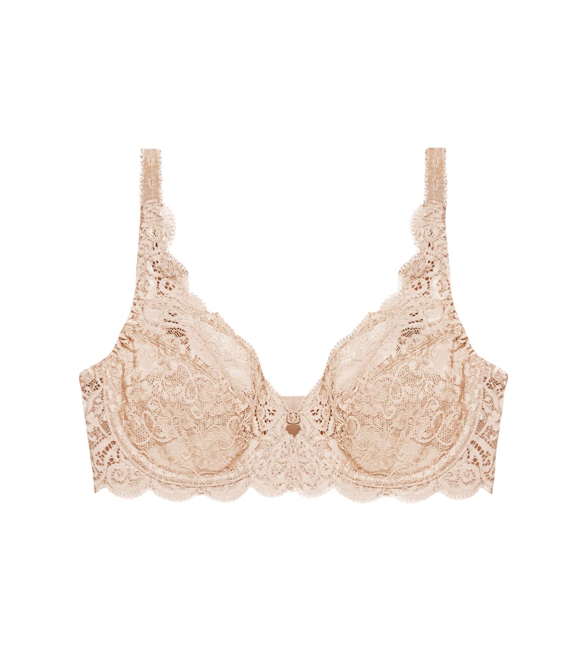 Triumph Amourette 300 Wired lacy bra - Nude 1 Shaws Department Stores
