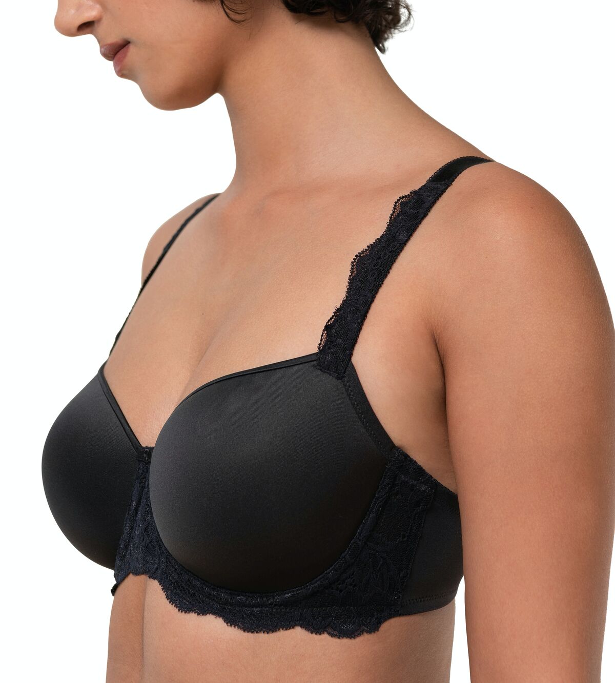 Triumph Amourette Charm Underwire Bra - Black 4 Shaws Department Stores