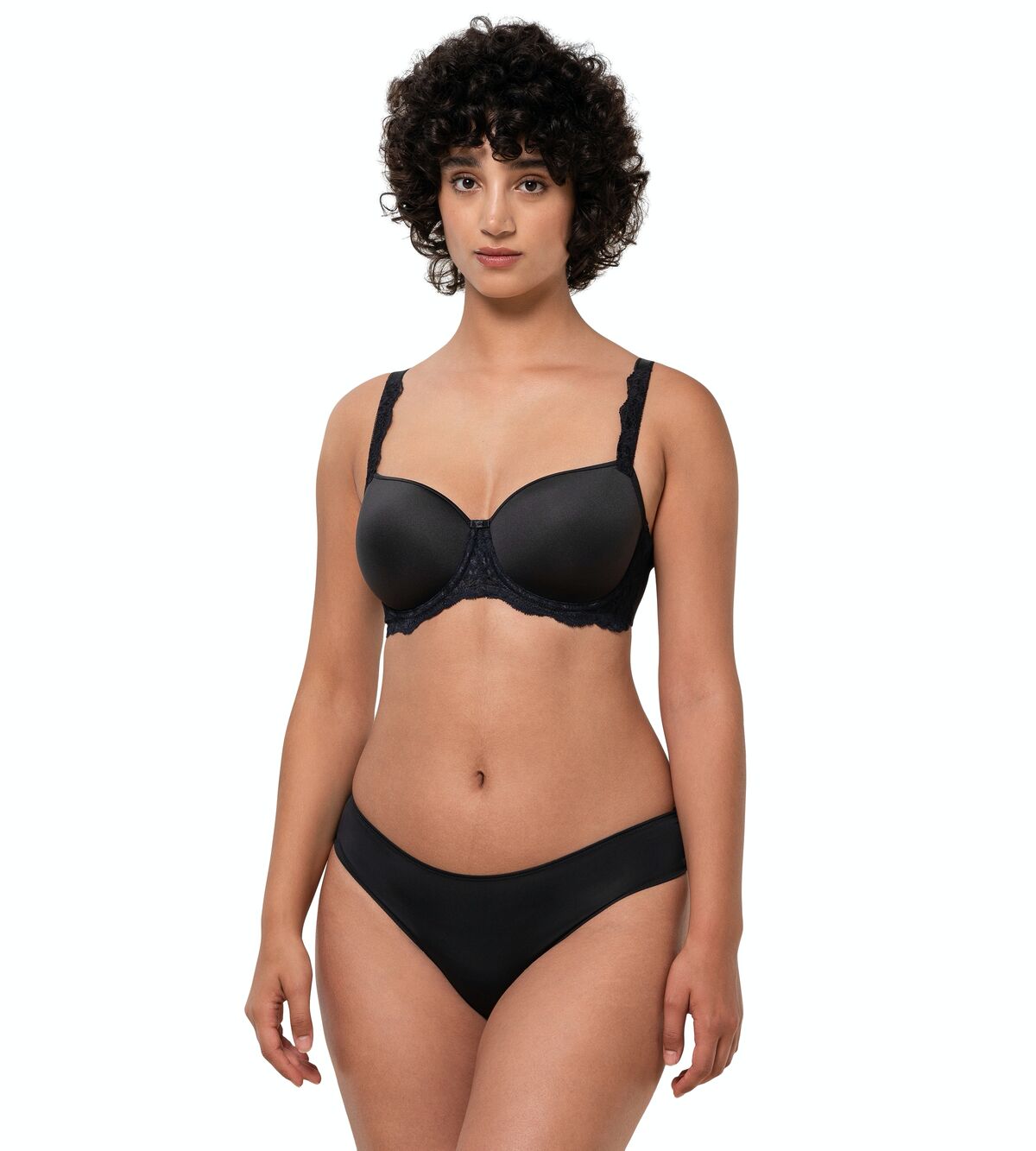 Triumph Amourette Charm Underwire Bra - Black 3 Shaws Department Stores