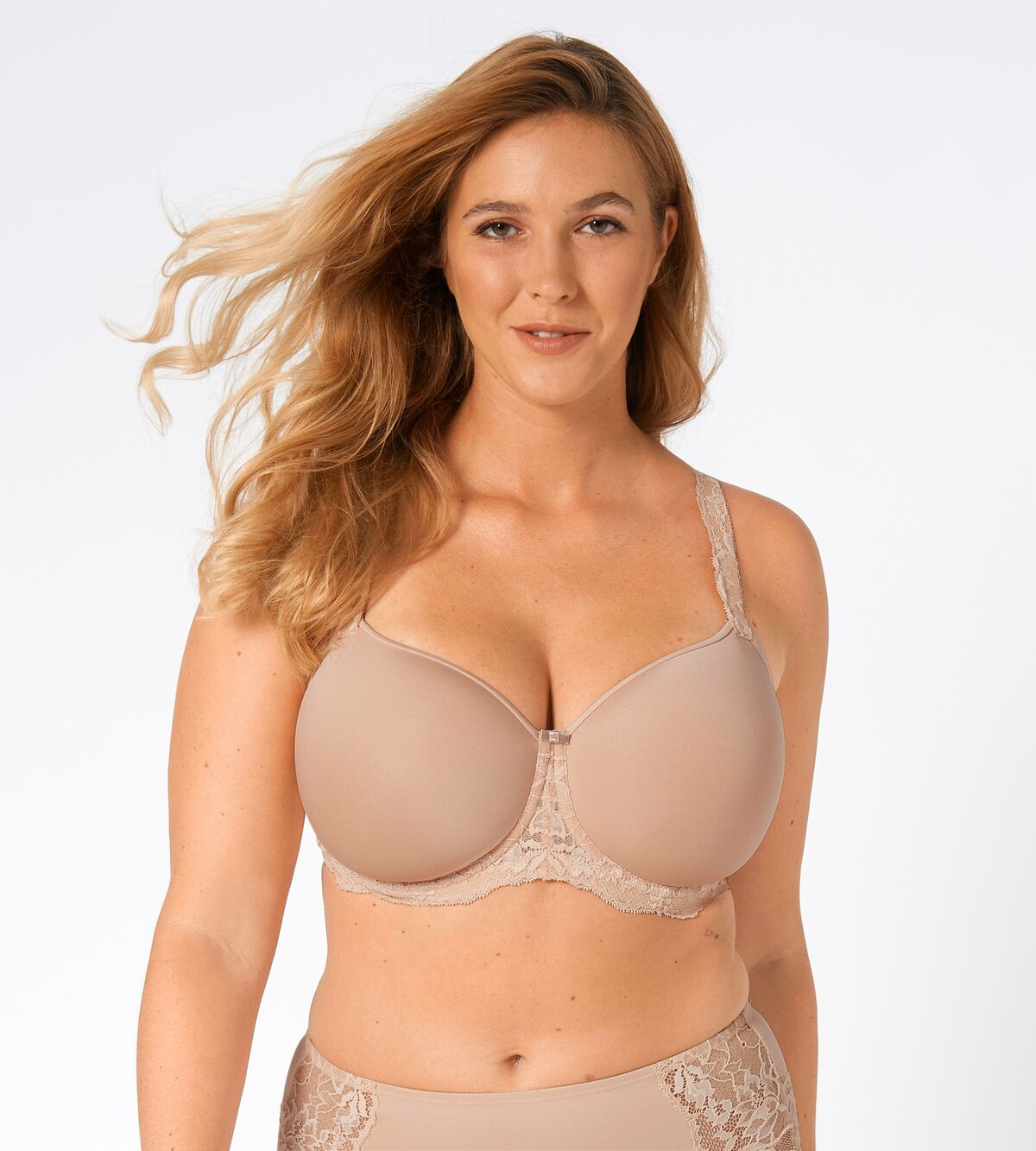 Triumph Amourette Charm Underwire Bra - Beige 2 Shaws Department Stores