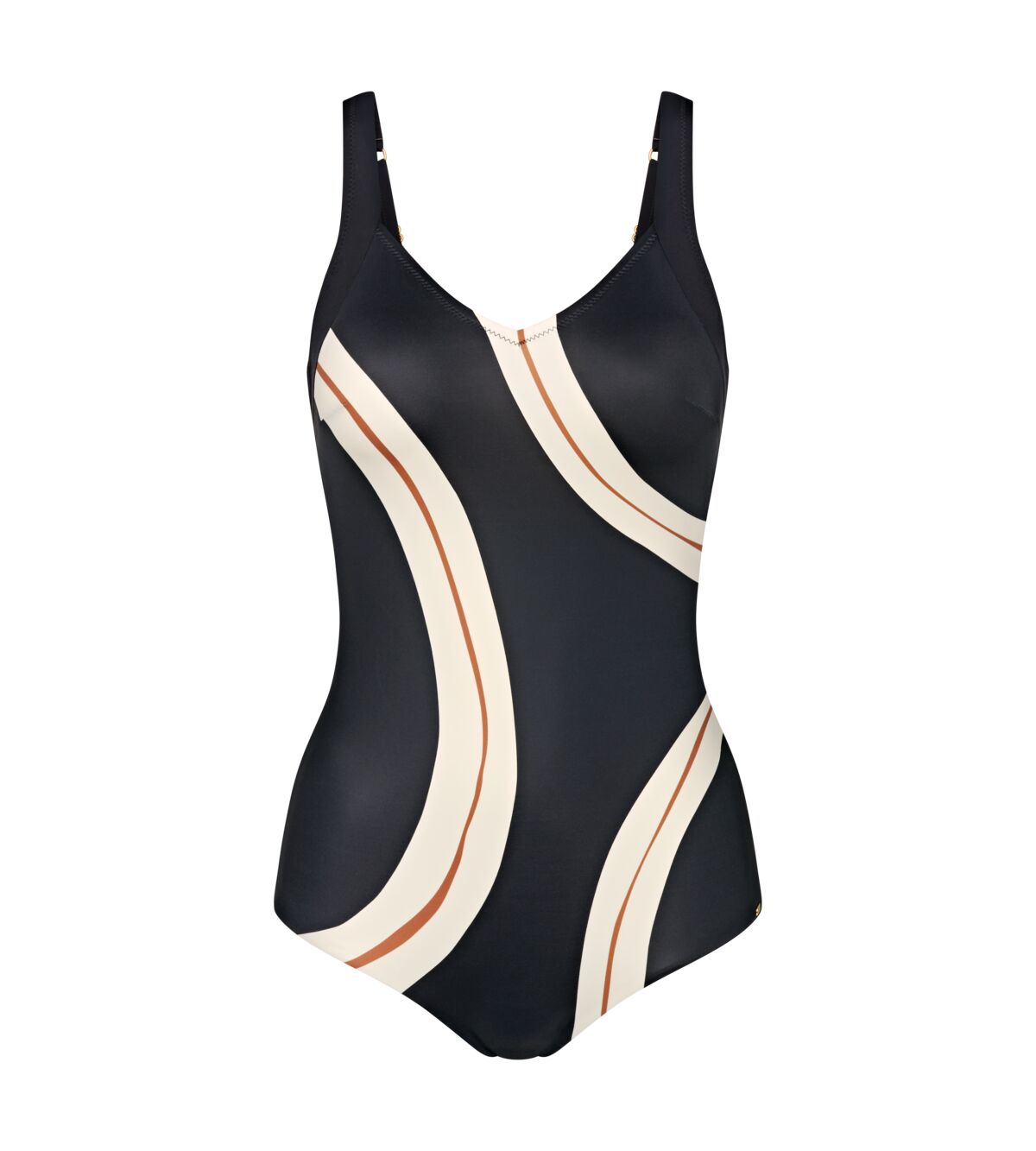 Triumph Summer Allure Swimsuit with padded cups - Black 5 Shaws Department Stores