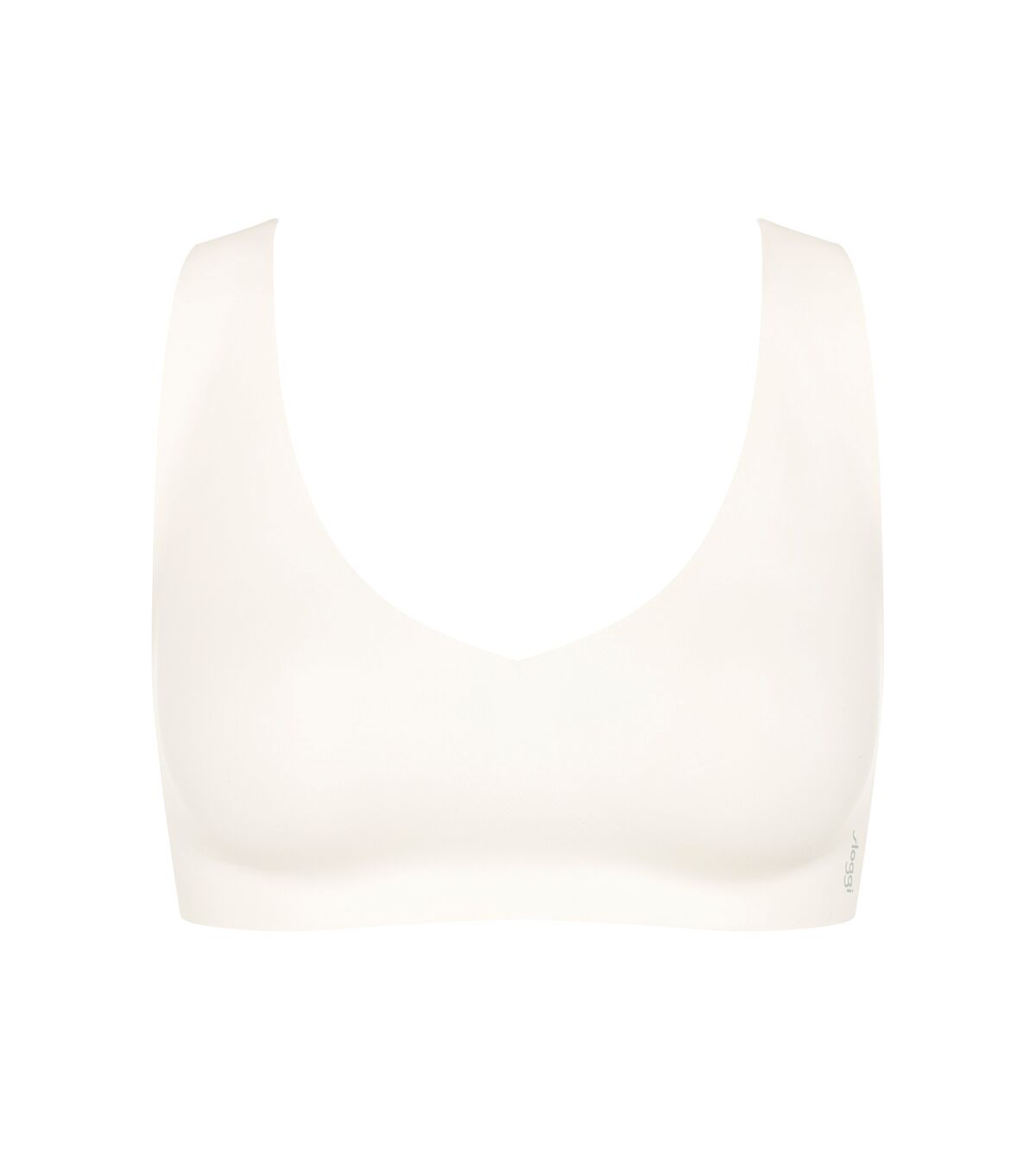 Sloggi Zero Feel Bralette 2.0 - White 1 Shaws Department Stores