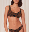 Flex Smart Summer Bikini Top - Brown