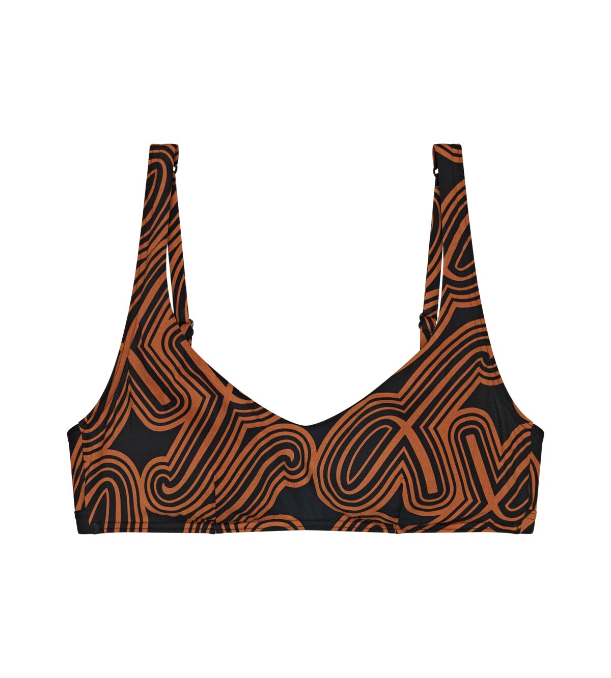 Triumph Flex Smart Summer Bikini Top - Brown 3 Shaws Department Stores