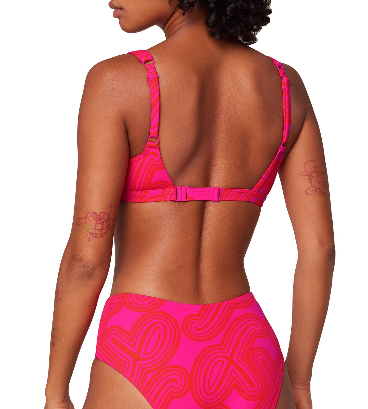 Triumph Flex Smart Summer Bikini Top - Pink 2 Shaws Department Stores