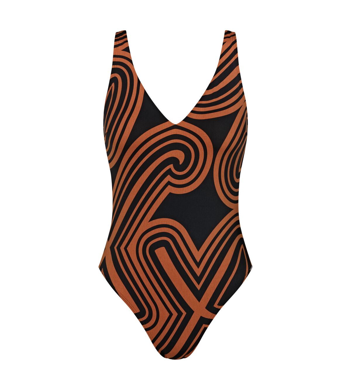 Triumph Flex Smart Padded Swimsuit - Brown 2 Shaws Department Stores