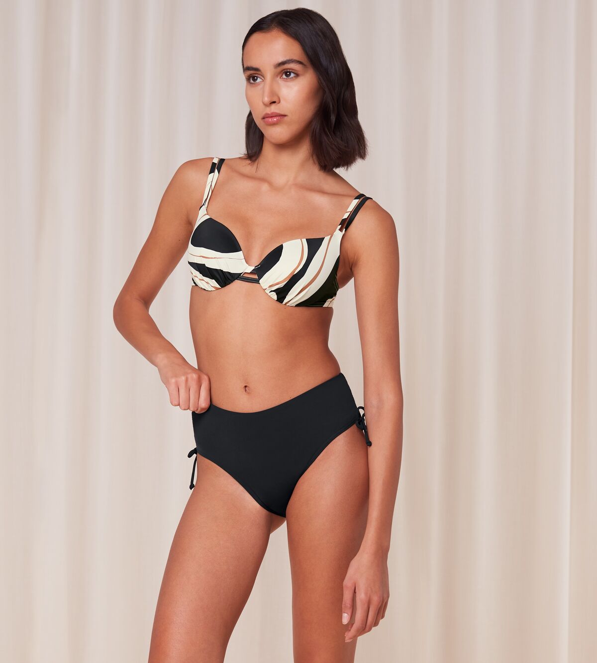 Triumph Summer Allure Maxi bikini bottom - Black 2 Shaws Department Stores