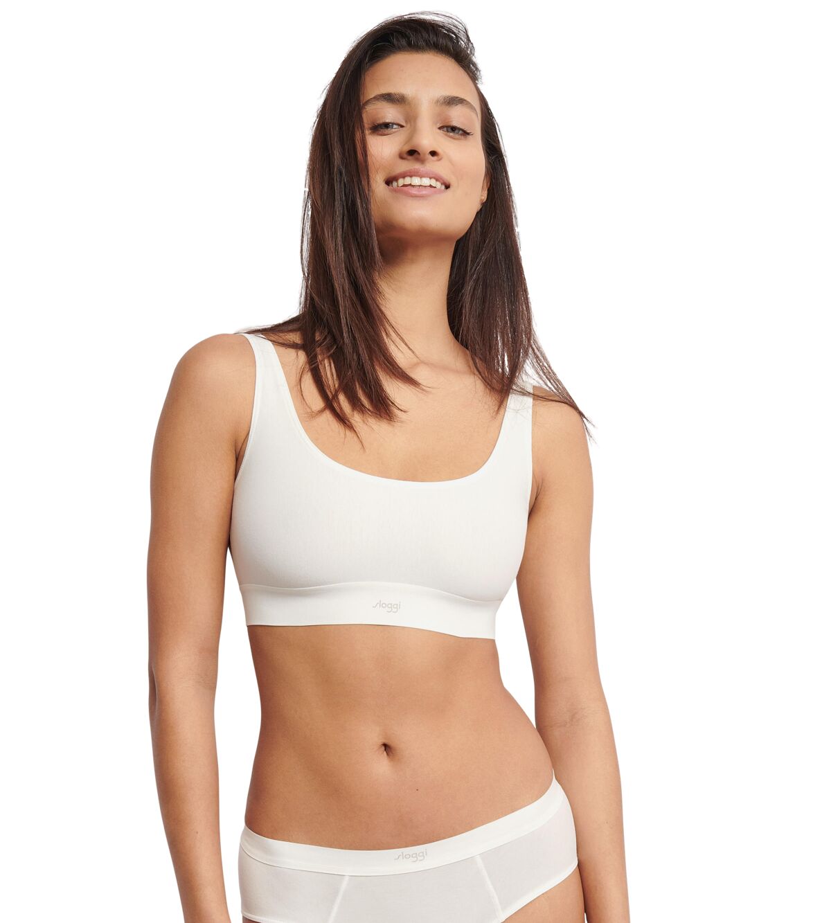 Sloggi EVER Ease Top - White 5 Shaws Department Stores