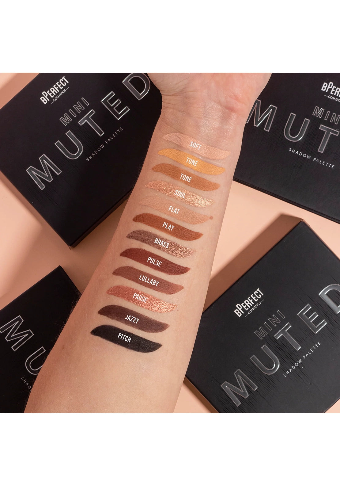 Bperfect Mini Muted Palette 4 Shaws Department Stores