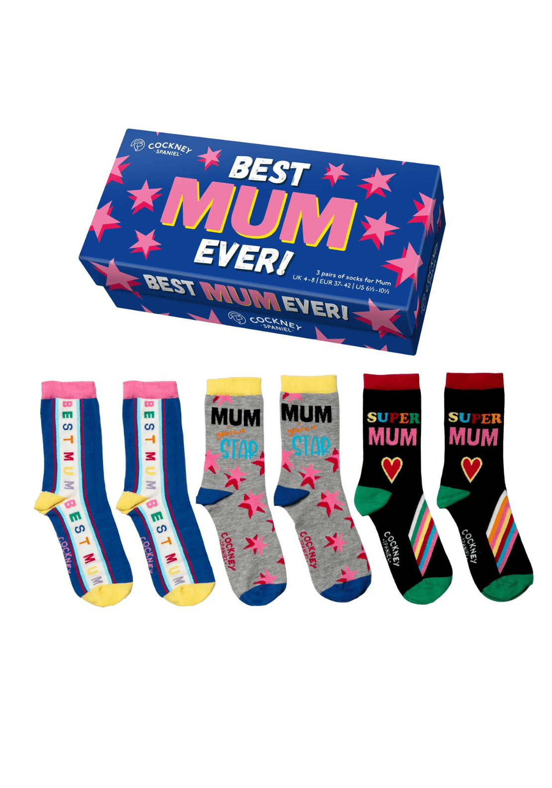 Sock Academy Gift Set of 3 Socks - For Mum 1 Shaws Department Stores