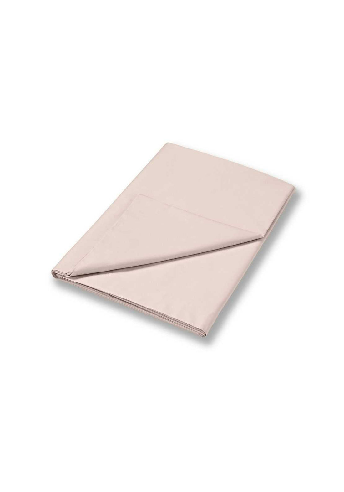 Bianca 400 Thread Count Sateen Flat Sheet 100% Cotton - Blush 1 Shaws Department Stores