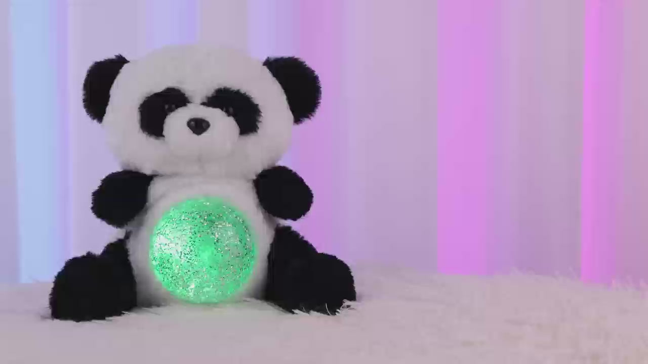 Mina The Panda - Magic Belly with Glitter Ball