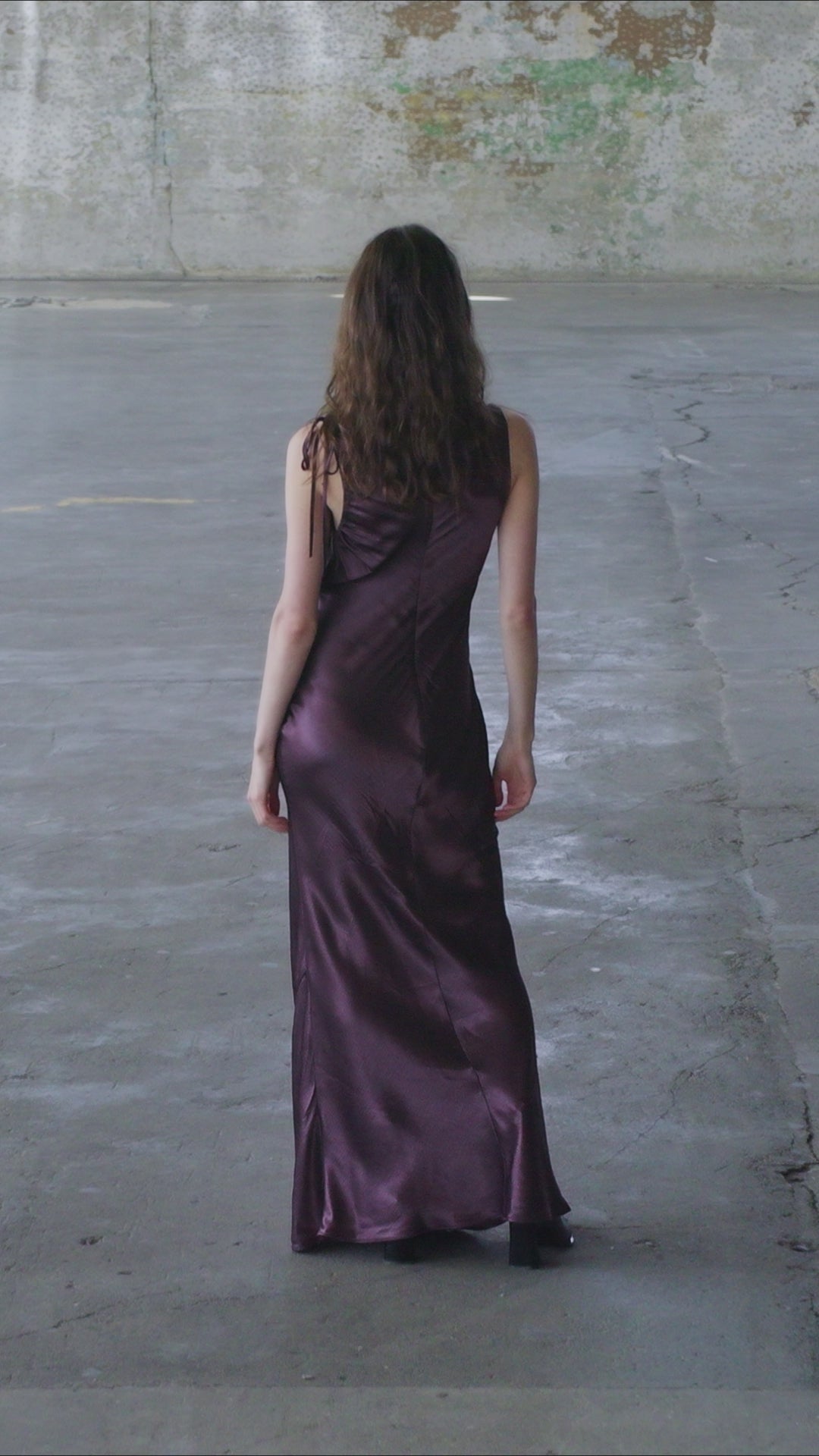 Dina Maxi Dress - Burgundy
