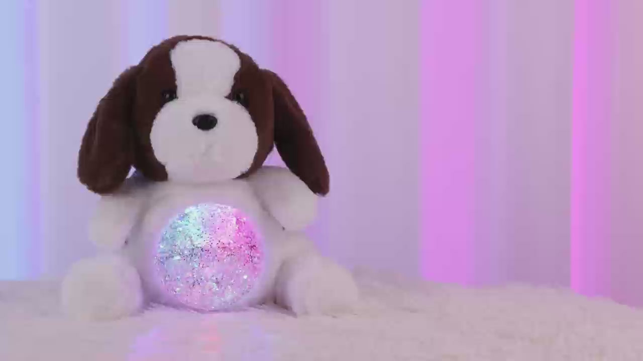 Charlie The Puppy - Magic Belly with Glitter Ball