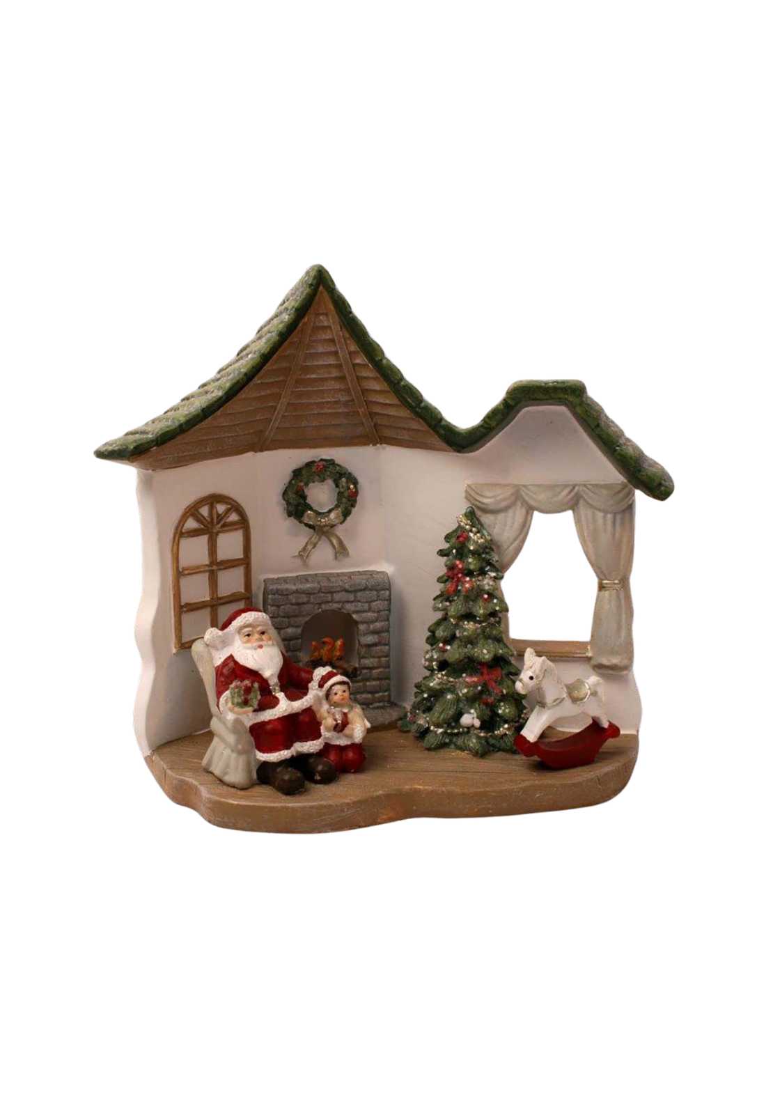 The Home Christmas Polyresin House Decoration 1 Shaws Department Stores