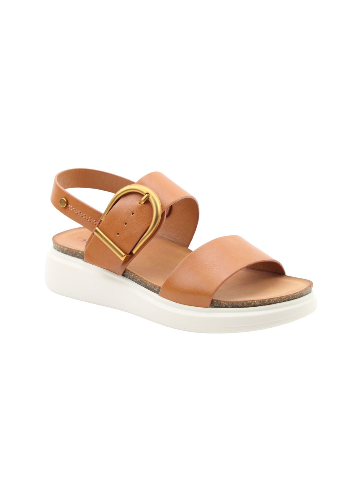 Heavenly Feet Bernie Wedge Sandal - Tan 1 Shaws Department Stores