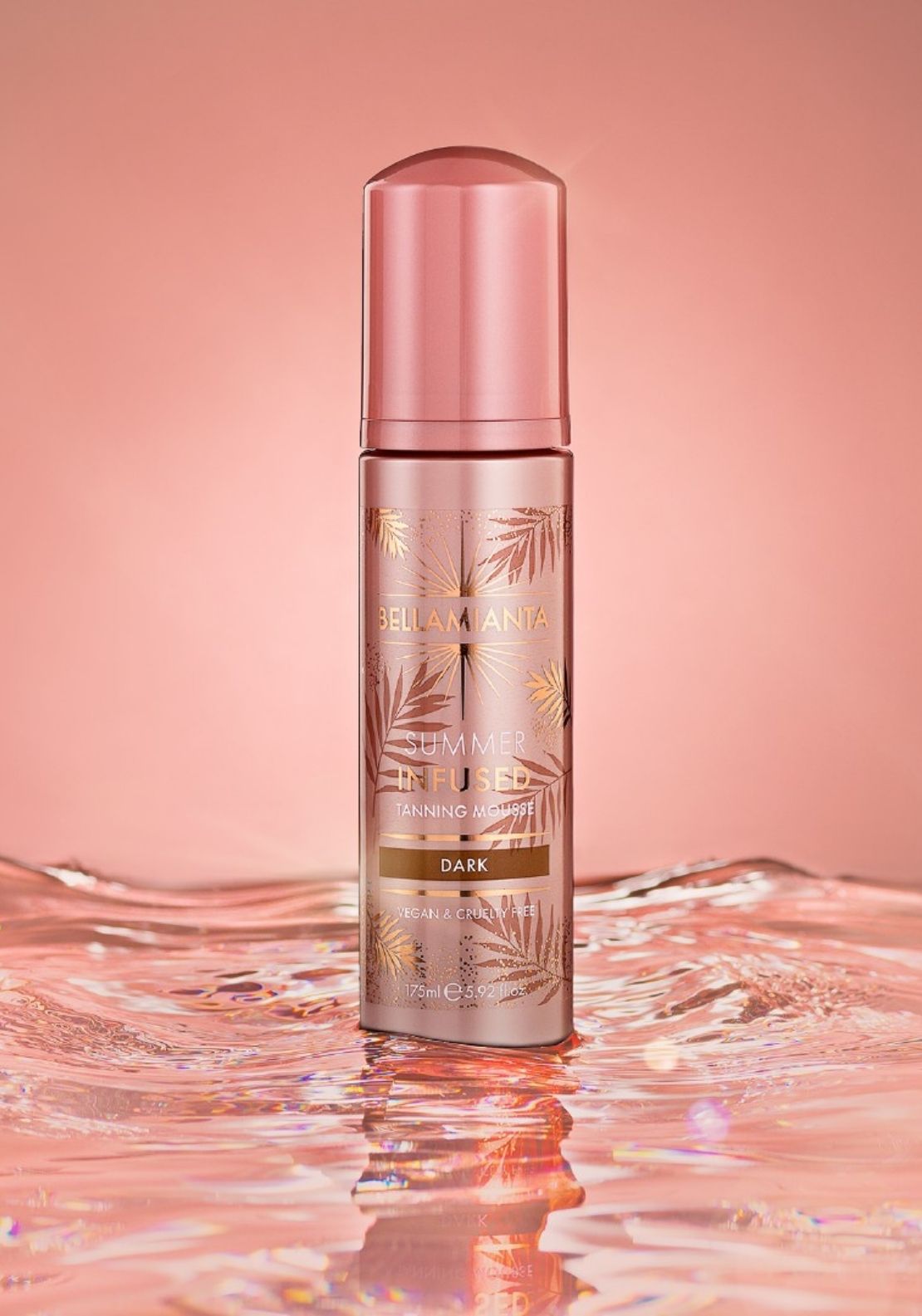 Bellamianta Summer Infused Luxury Tanning Mousse -175ml - Dark 2 Shaws Department Stores