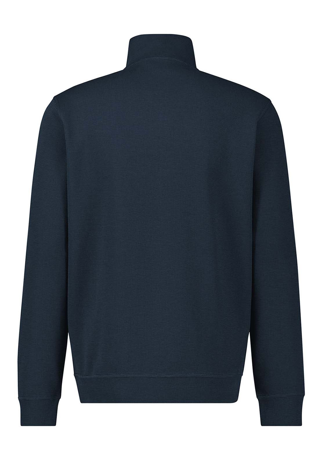 Lerros 1/4 Zip Sweater - Classic Navy 2 Shaws Department Stores