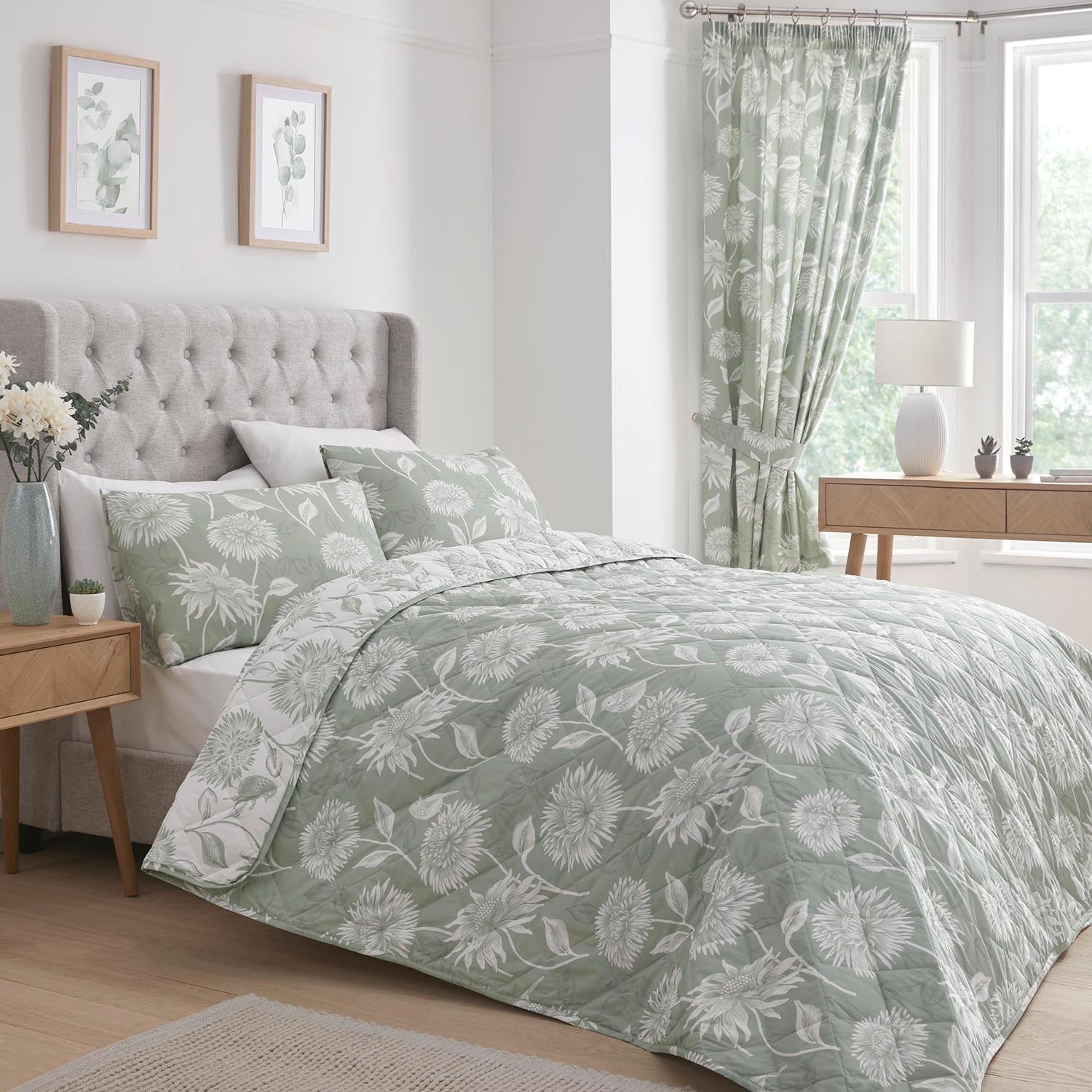 The Home Collection Veronique Teal Bedspread 1 Shaws Department Stores
