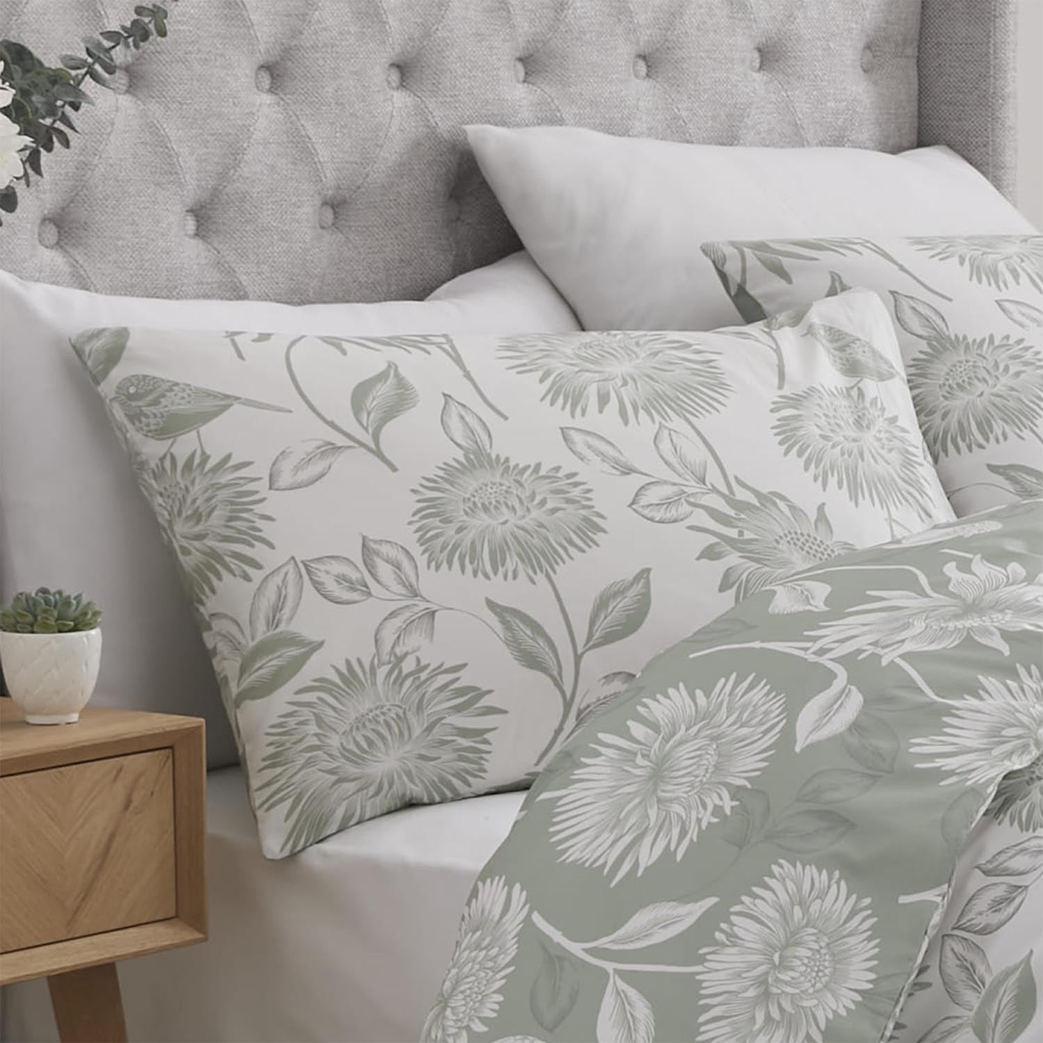  The Home Collection Veronique Teal Duvet Cover Set 2 Shaws Department Stores