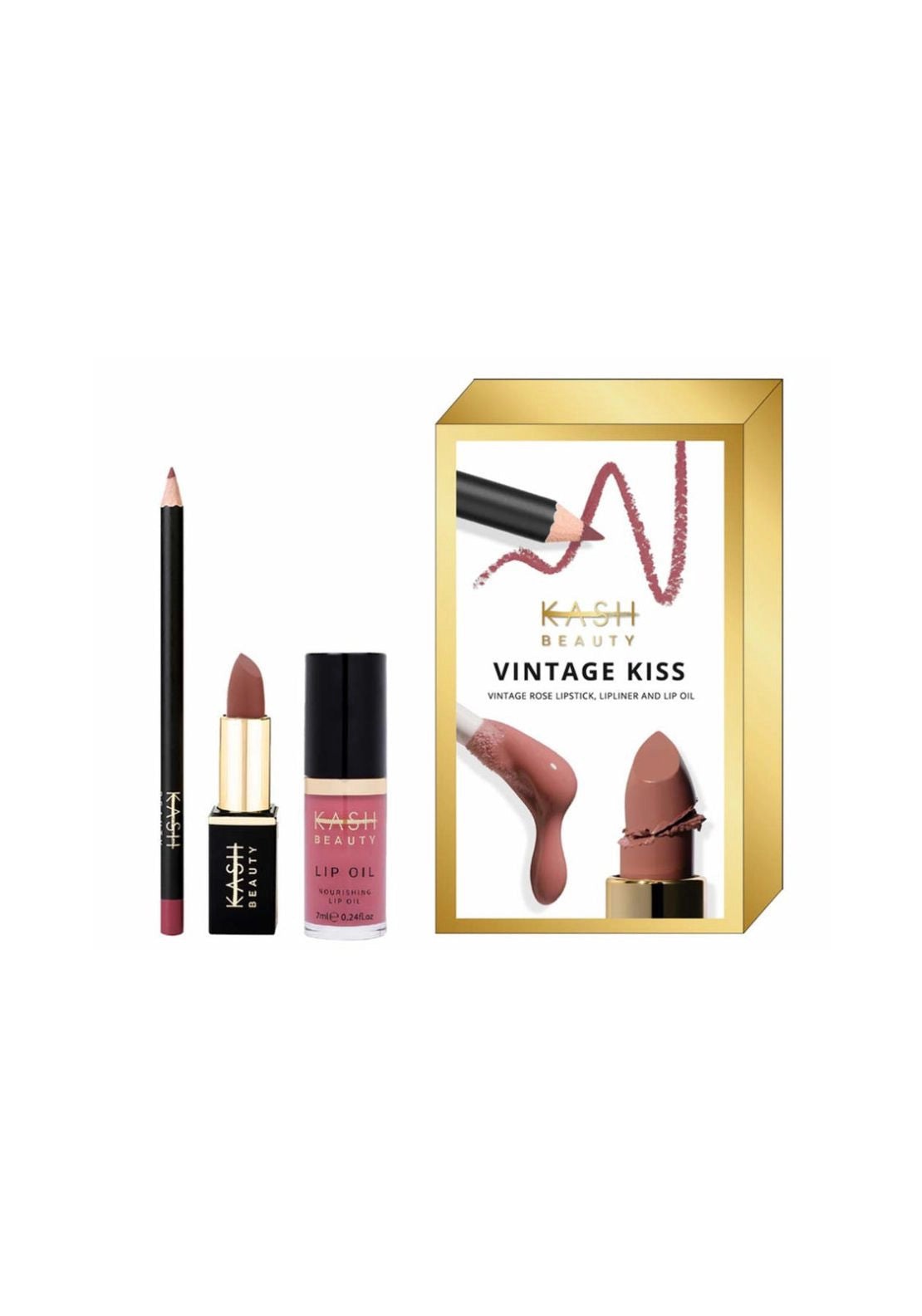 Kash Beauty Vintage Kiss Gift Set - No Colour 1 Shaws Department Stores