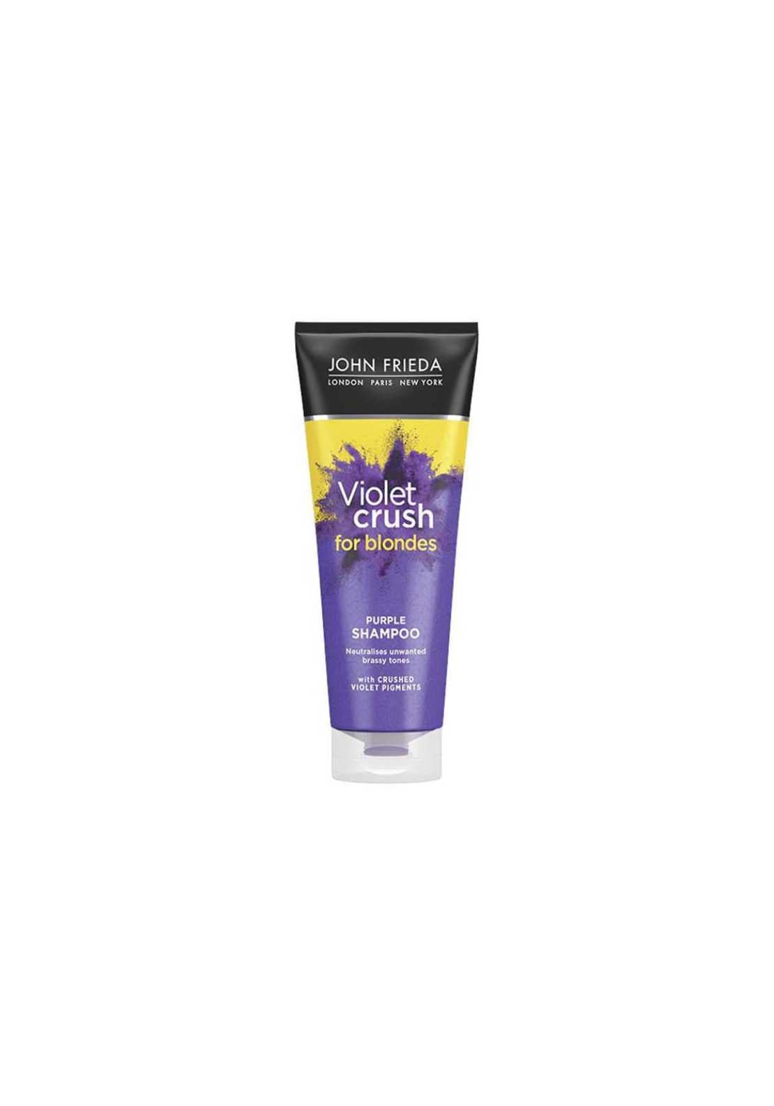 John Frieda Violet Crush For Blondes Shampoo 250ml 1 Shaws Department Stores