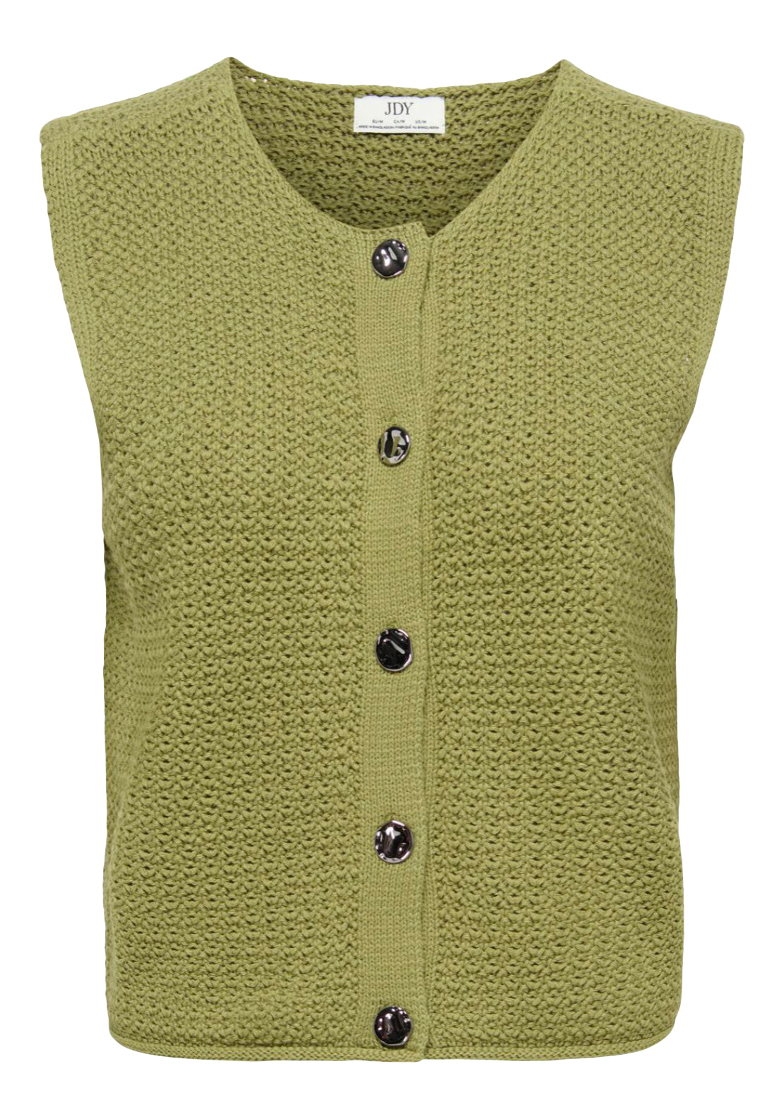 Jdy Martha Sleeveless Round Neck Vest - Dried Herb 1 Shaws Department Stores