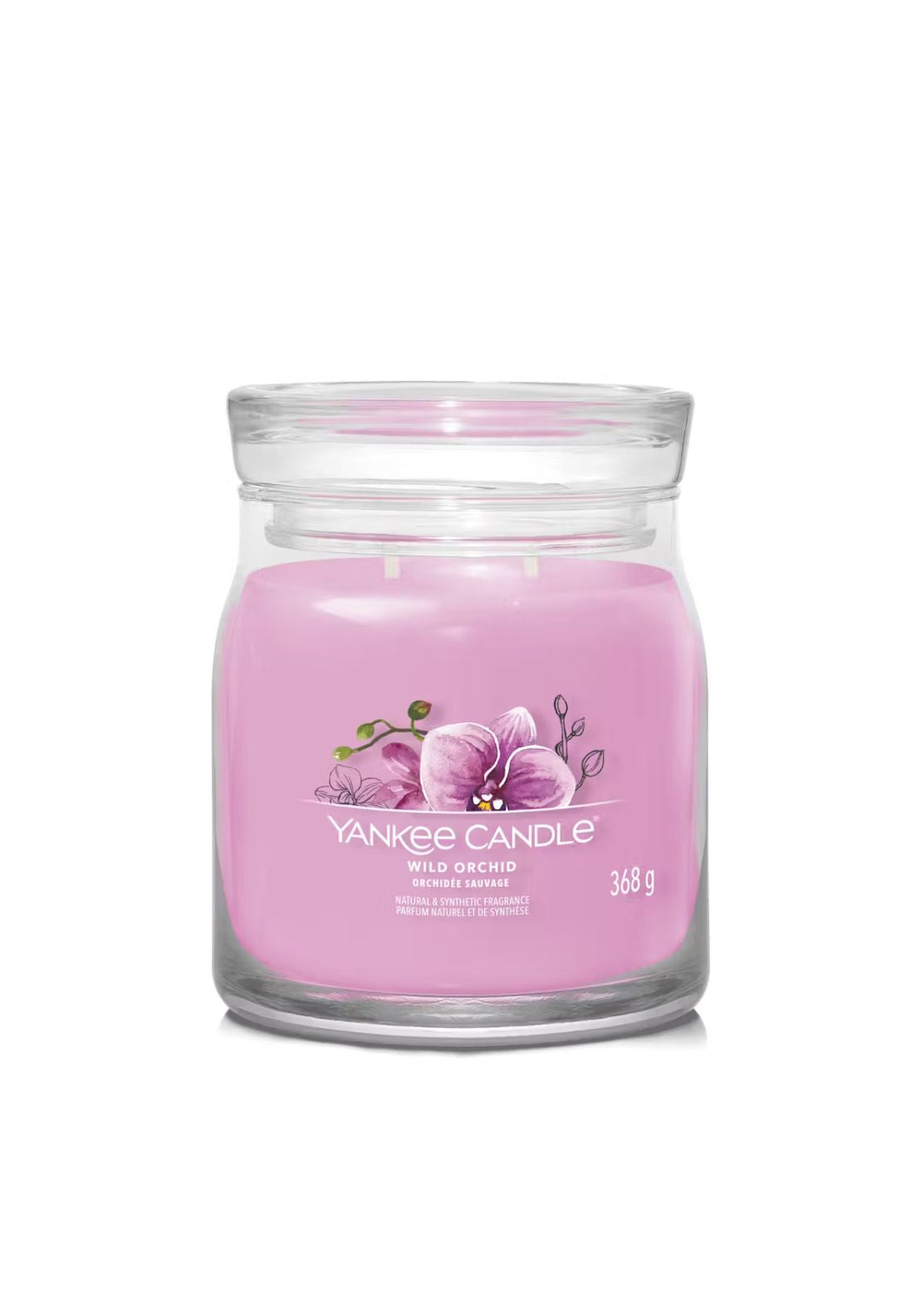 Yankee Candle Signature Medium Jar Candle - Wild Orchid 1 Shaws Department Stores