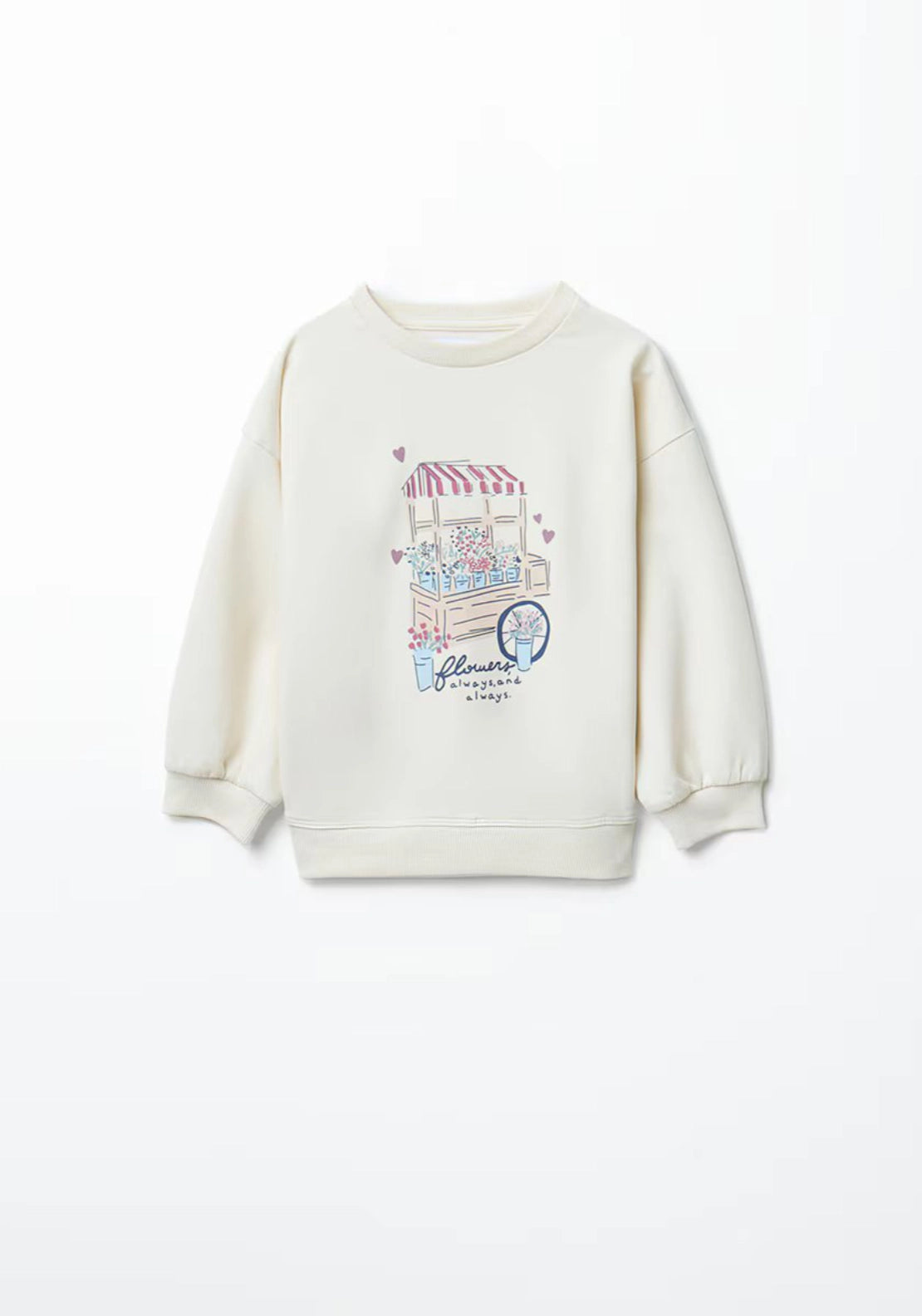 Sfera Trousers And Sweatshirt Flower Stall Set - Blue 2 Shaws Department Stores