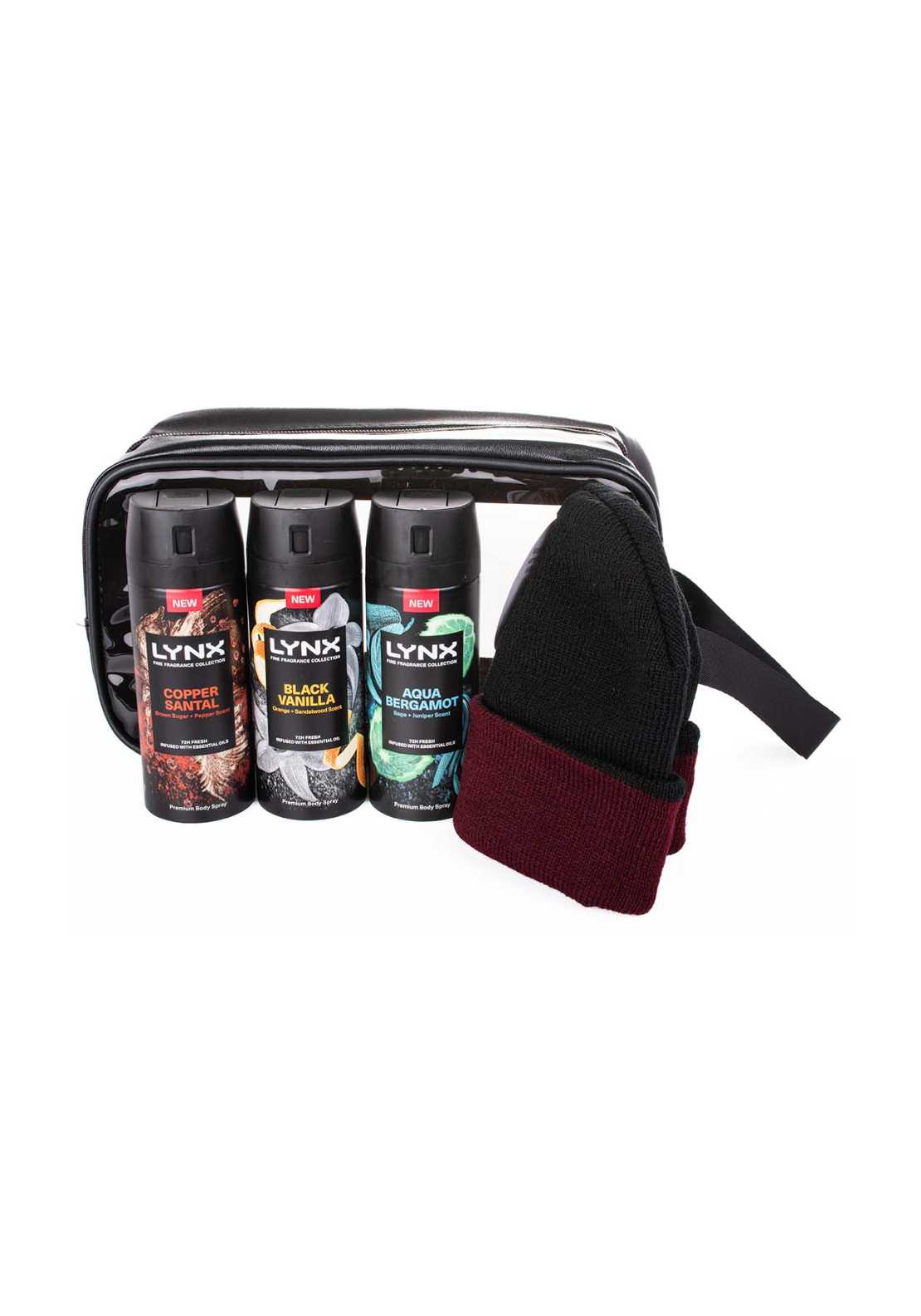 Lynx Fine Fragrance Exclusive Bag With Beanie Hat 1 Shaws Department Stores