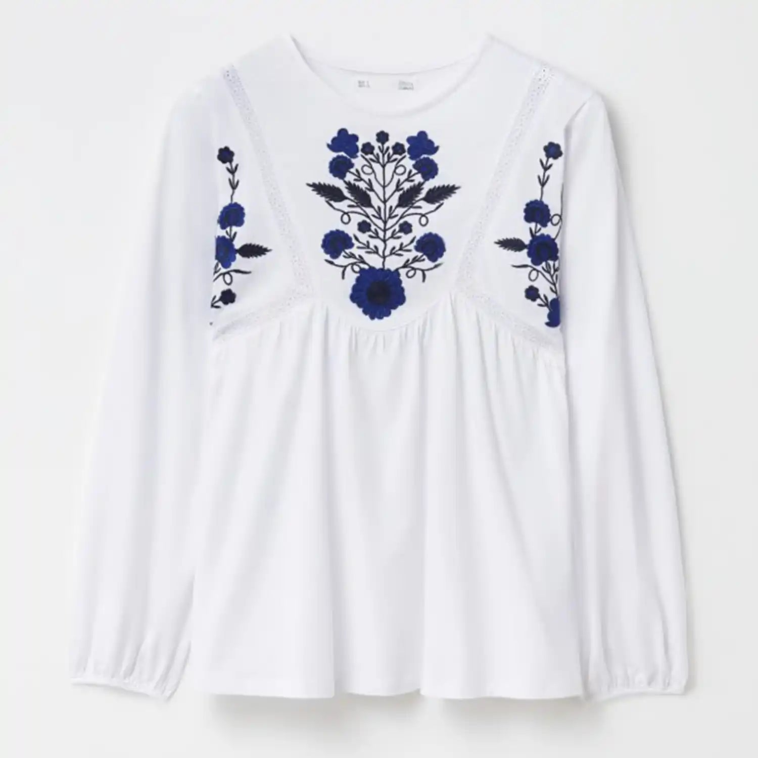 Embroidered top