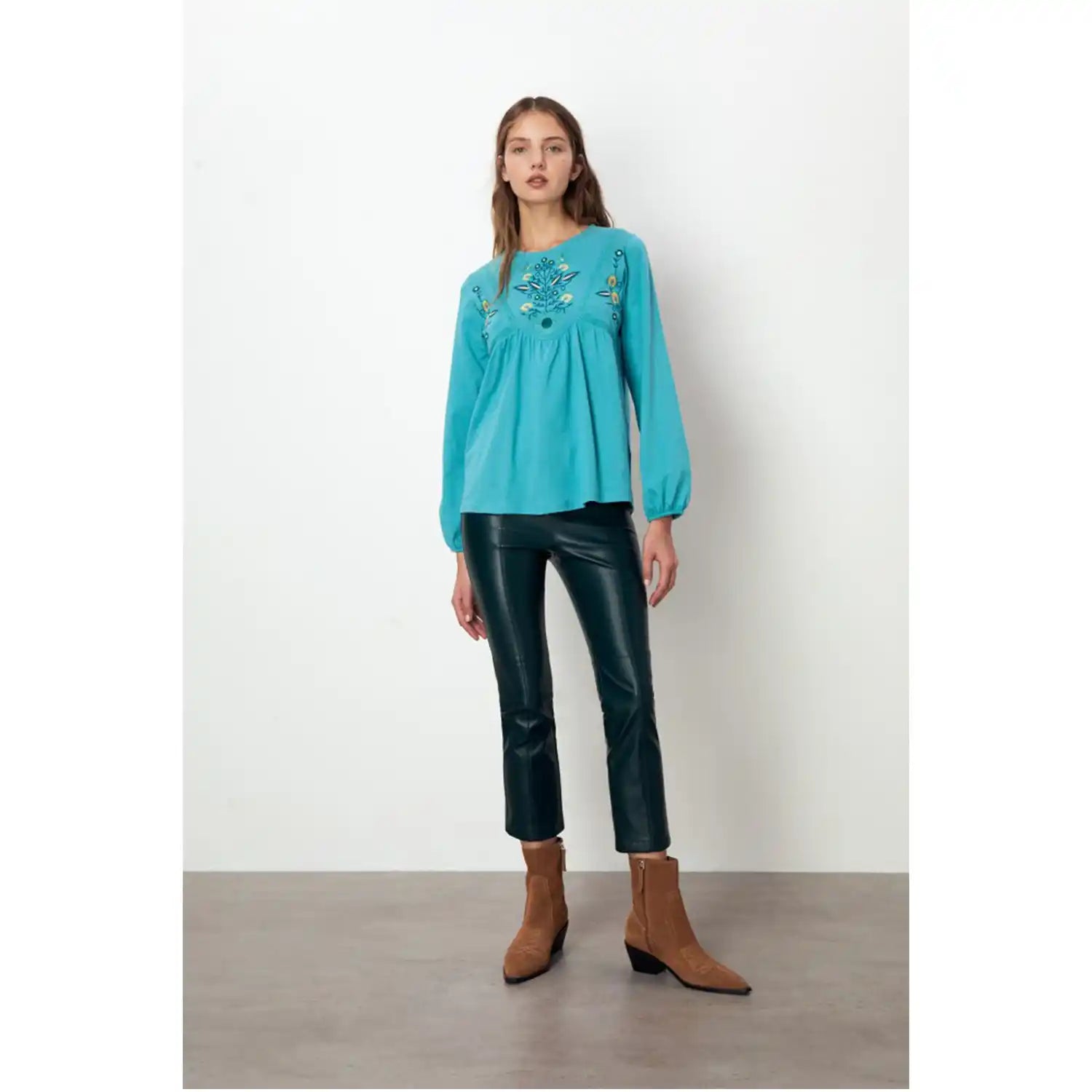 Sfera Embroidered top 4 Shaws Department Stores
