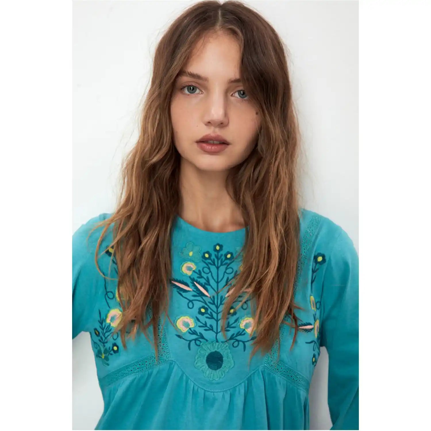 Sfera Embroidered top 3 Shaws Department Stores