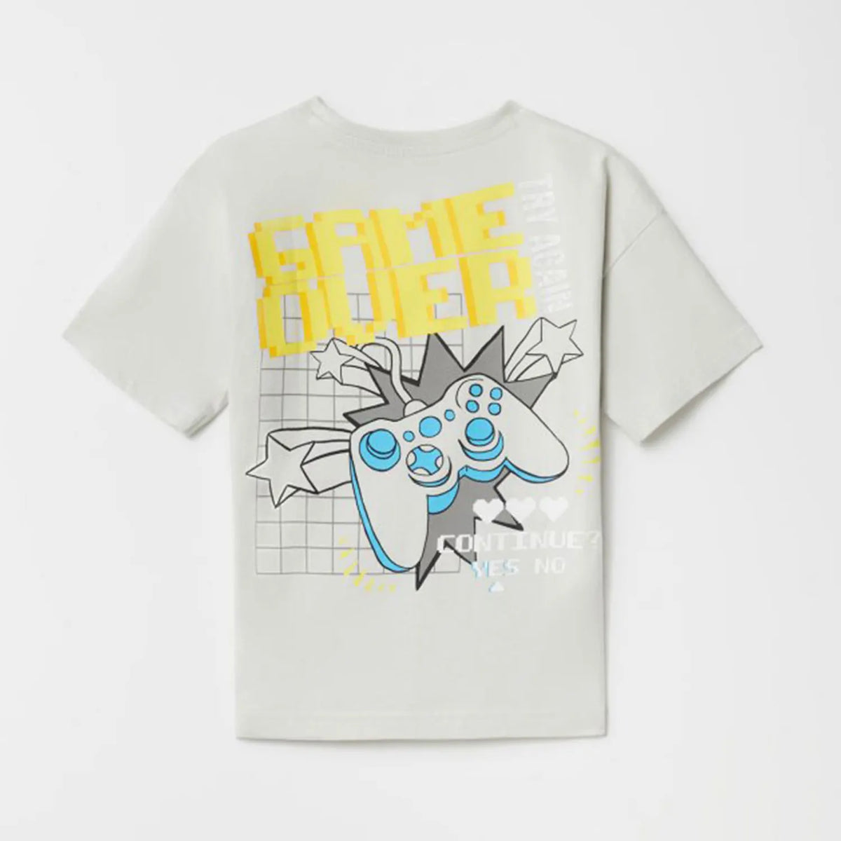 Game Over T-shirt - Grey