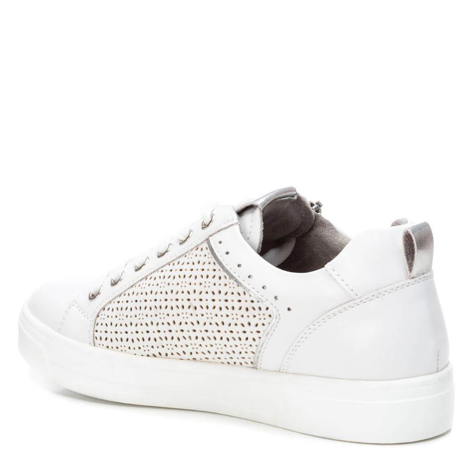 Xti Flat Trainers - White 5 Shaws Department Stores