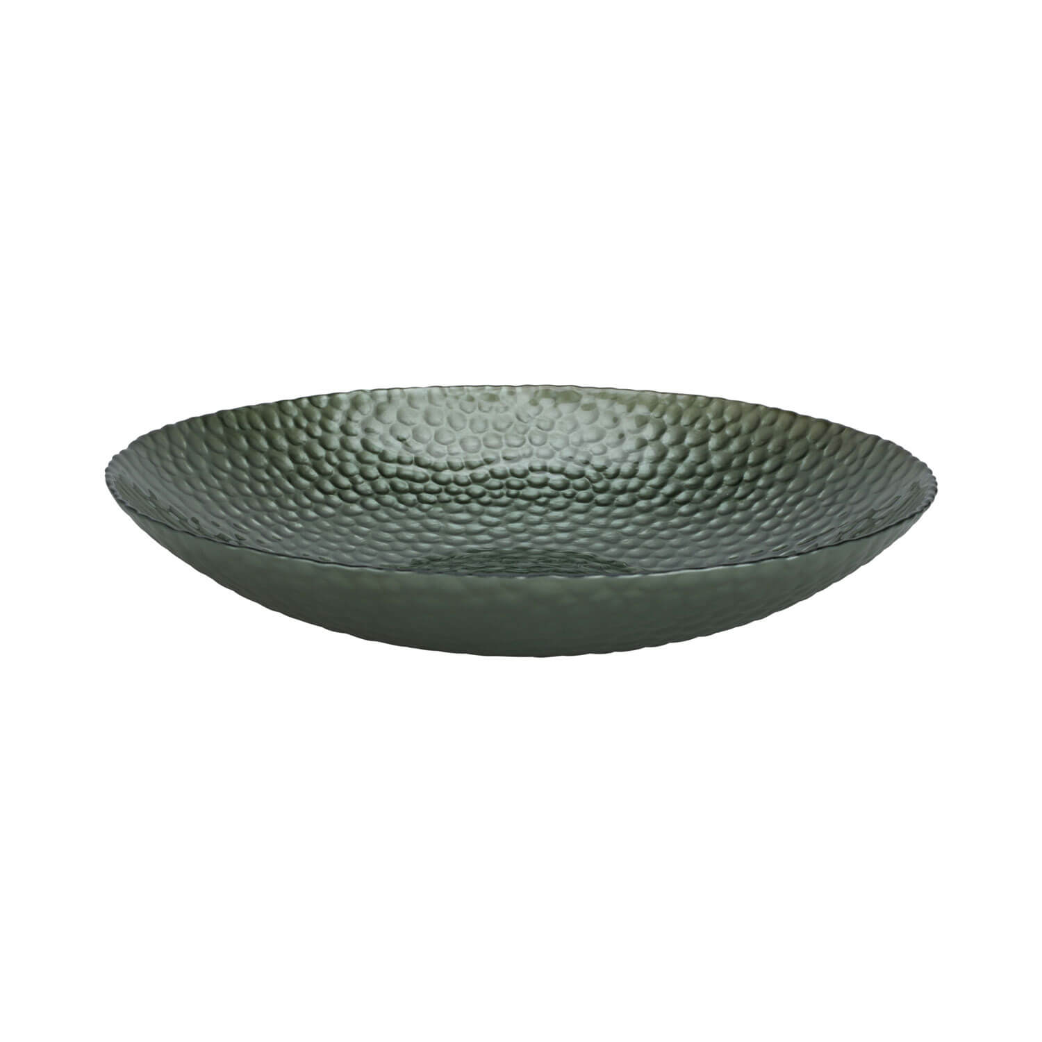 Glass Bowl - 30cm - Green