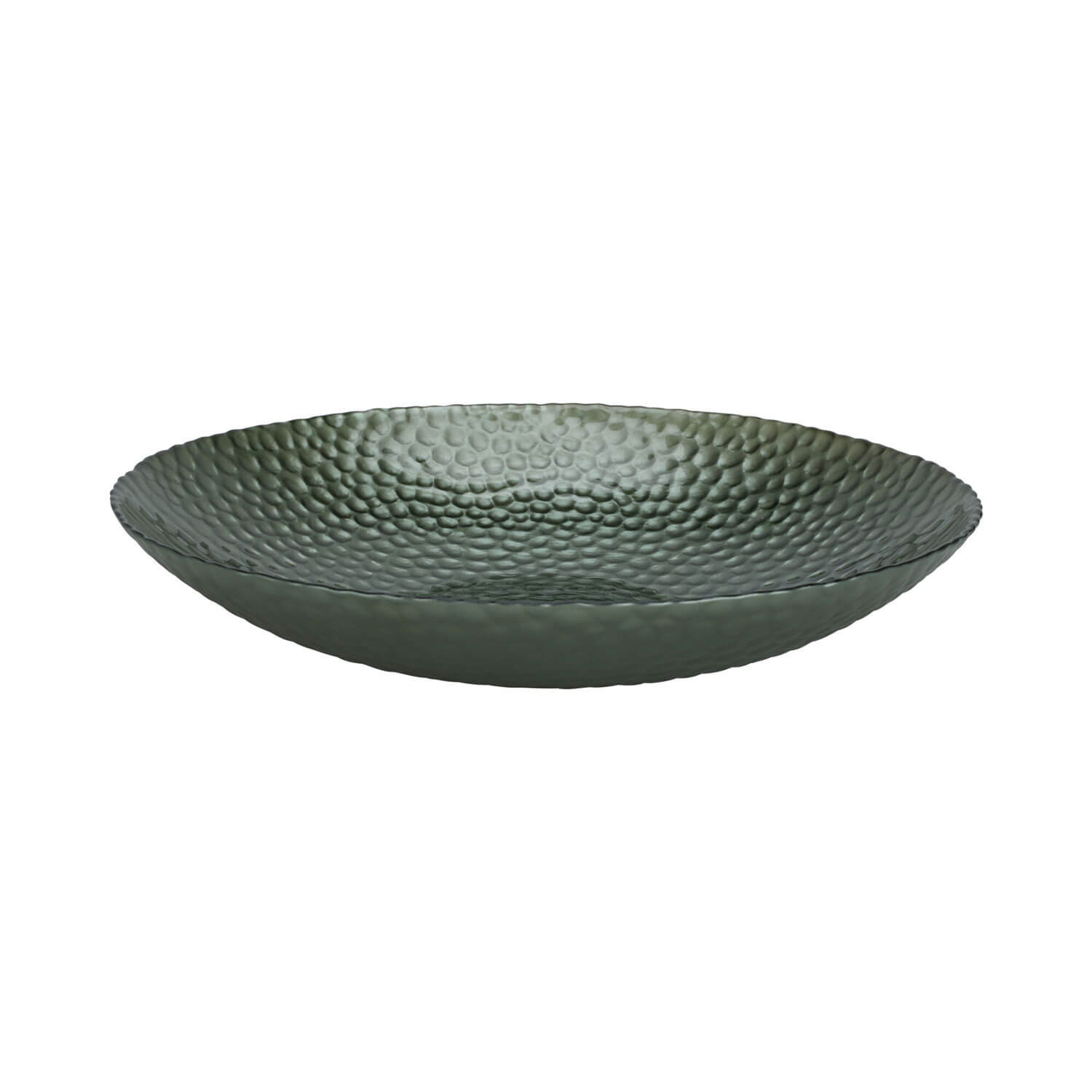 The Home Kitchen Glass Bowl - 30cm - Green 1 Shaws Department Stores
