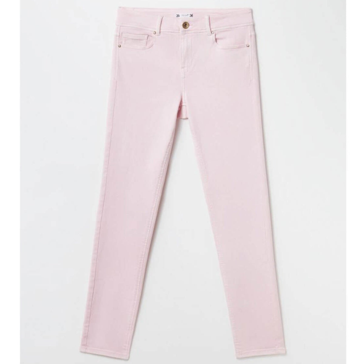 Coloured Skinny Jeans - Pink