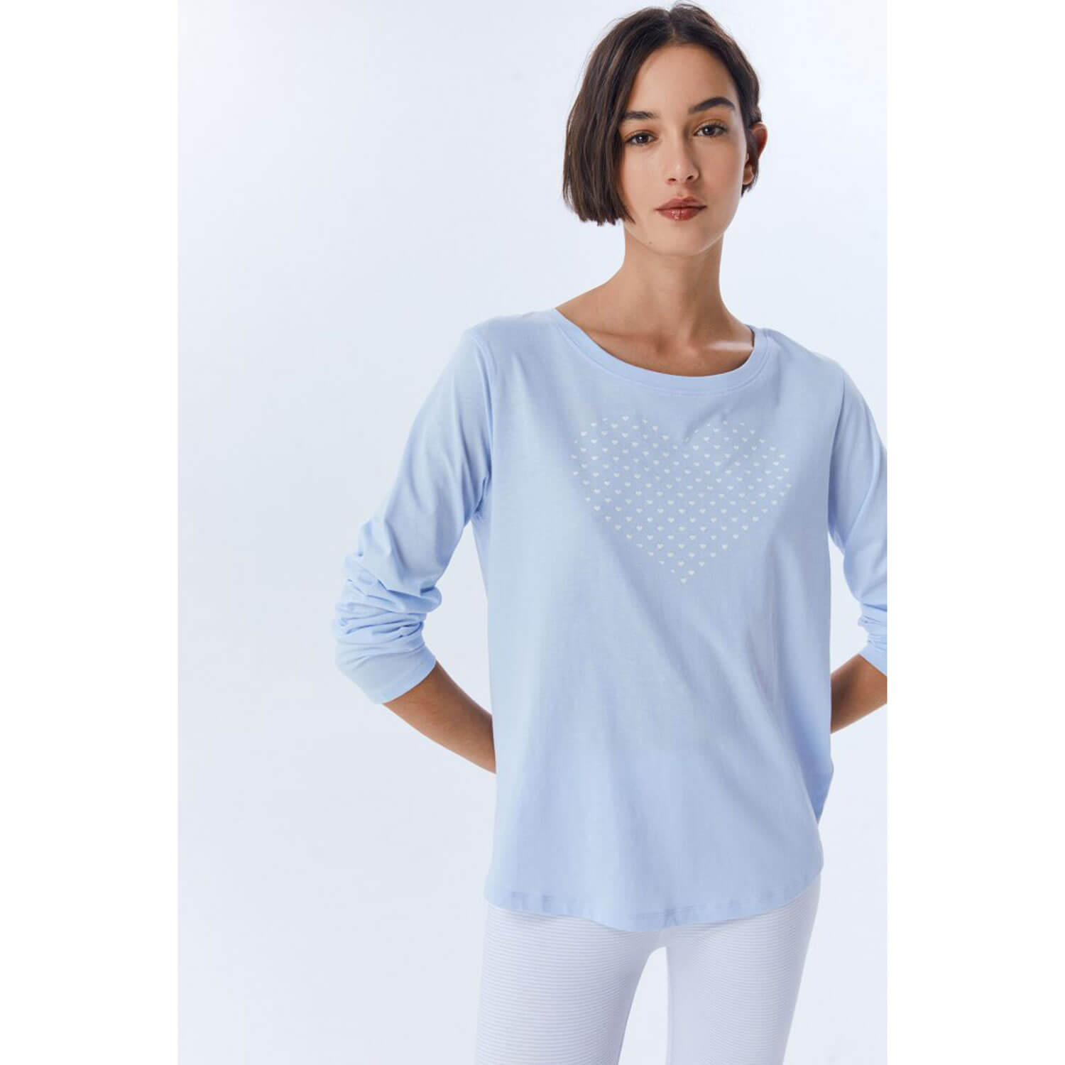 Sfera Heart T-Shirt - Blue 4 Shaws Department Stores