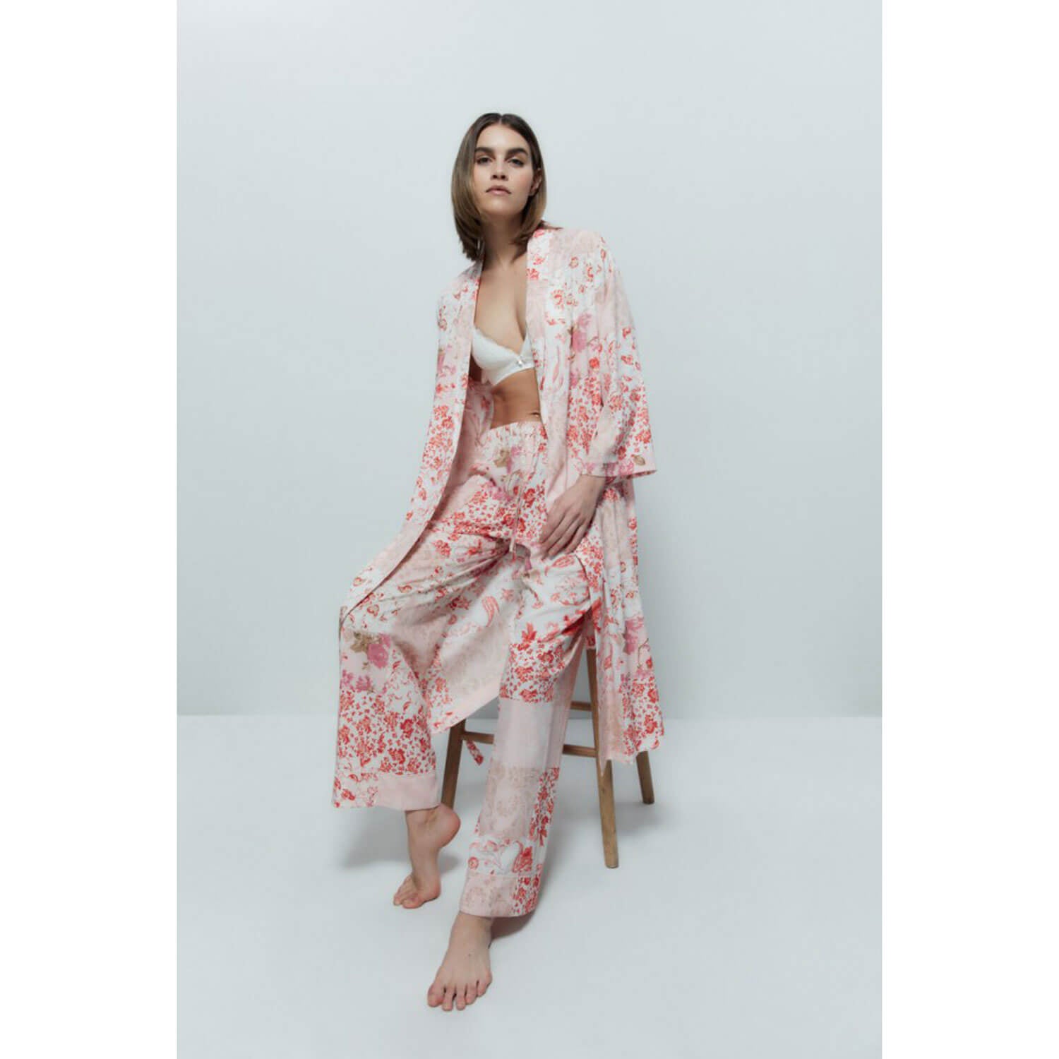 Sfera Printed Kimono 8 Shaws Department Stores