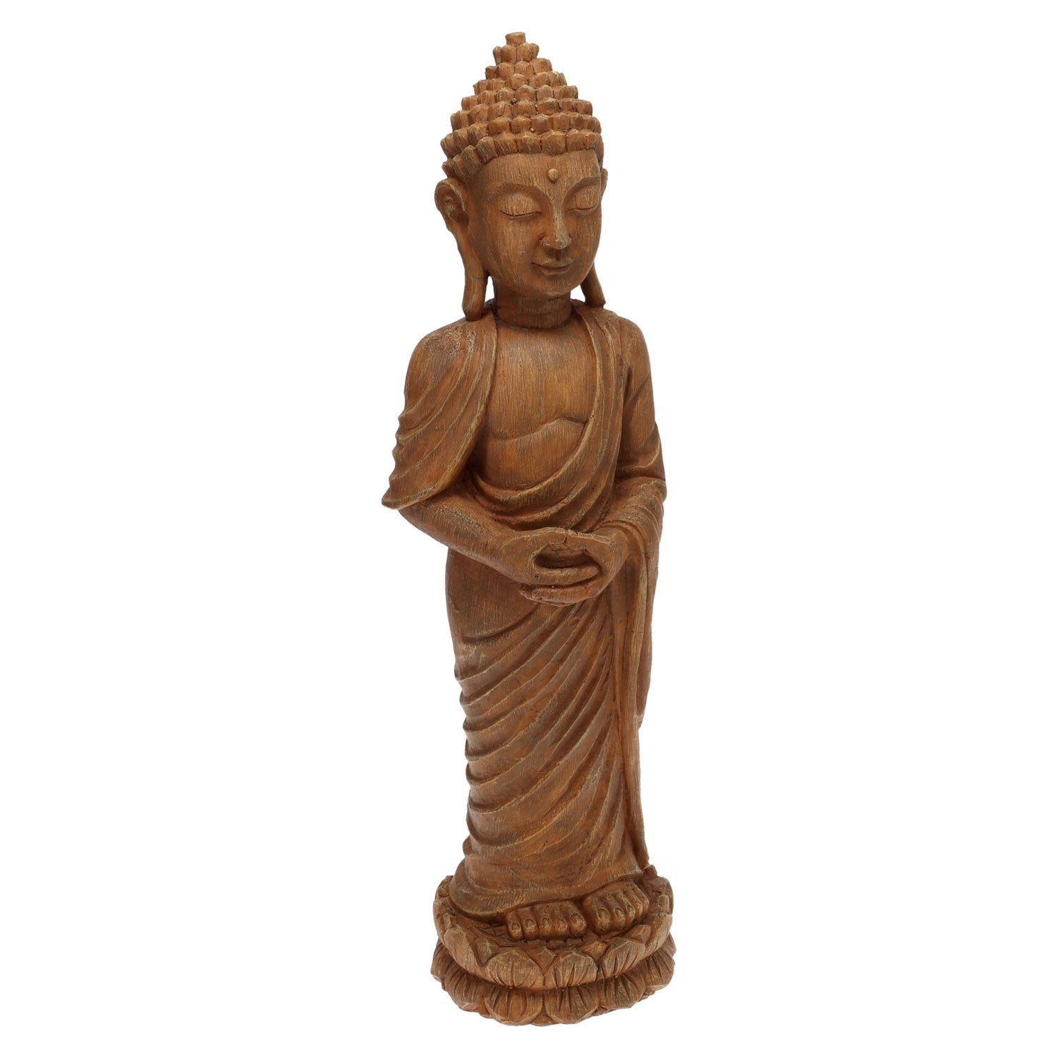 The Home Buddha Standing Polystone 1 Shaws Department Stores