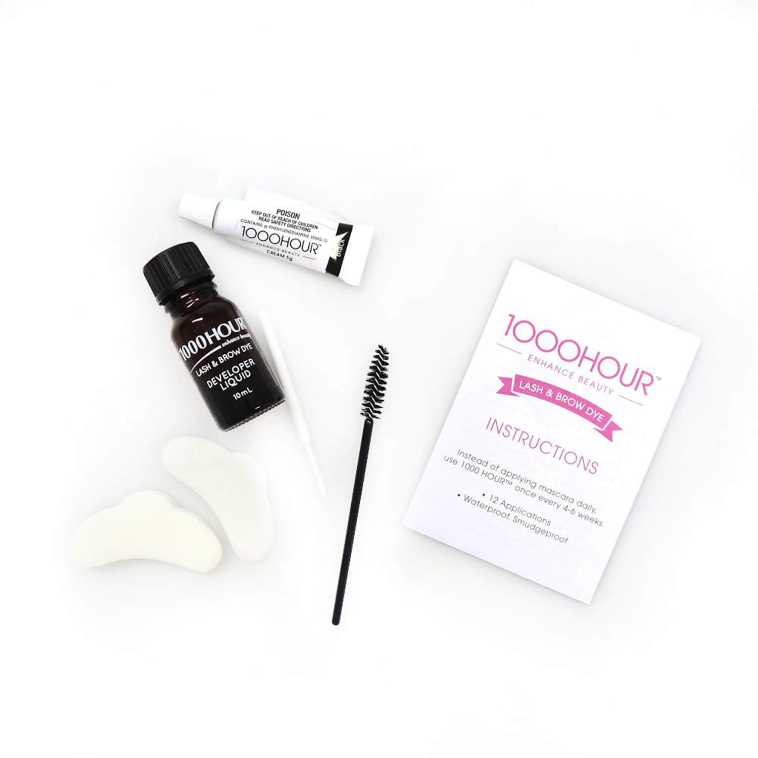1000 Hour Lash &amp; Brow Dye - Medium Brown 15ml - Brown 5 Shaws Department Stores