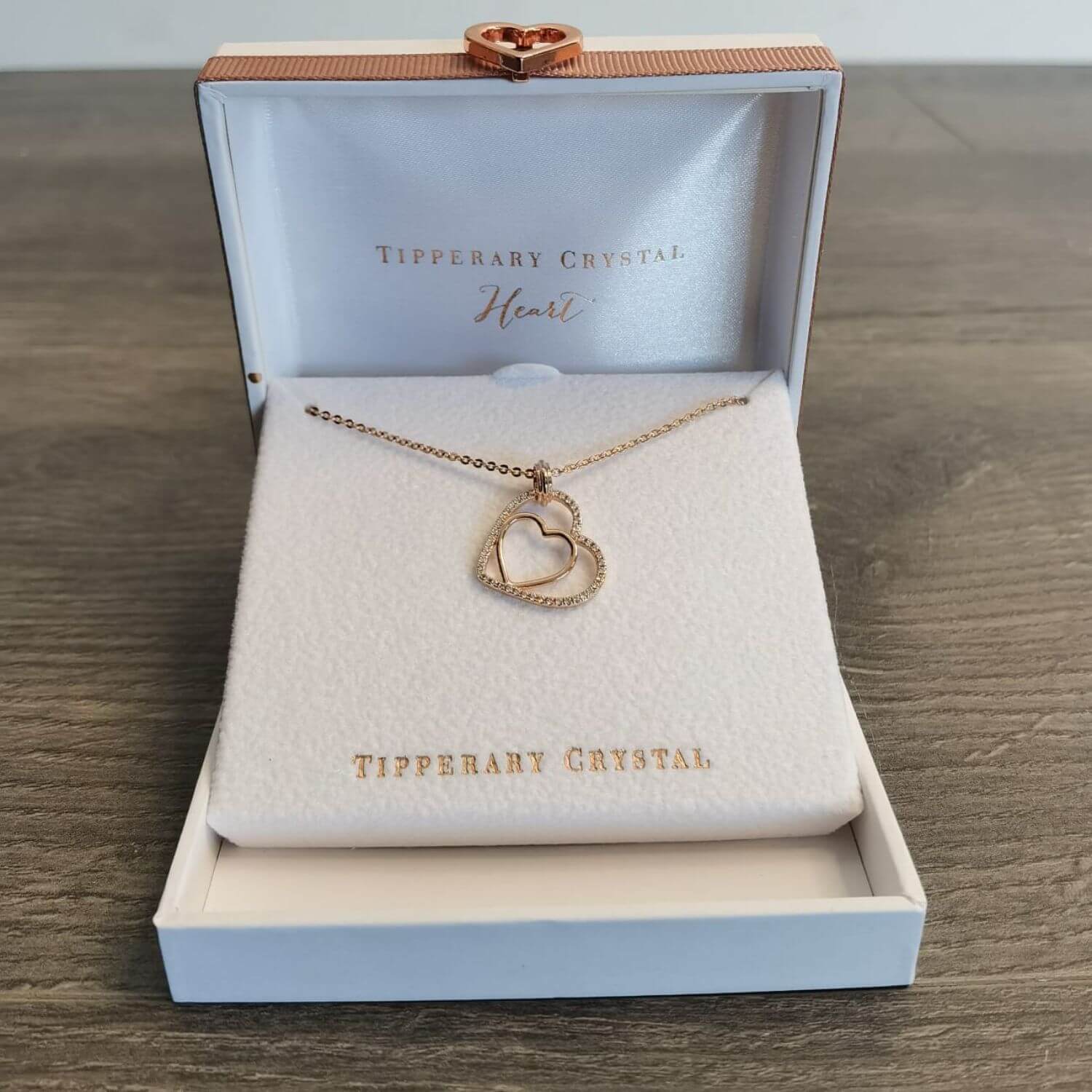 Tipperary crystal on sale heart necklace