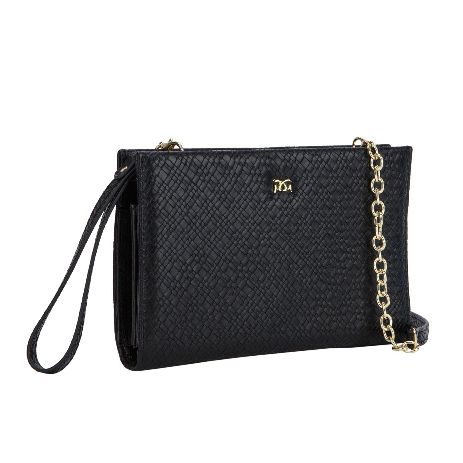 Gionni Kavita Zip Around Clutch Xbody Handbag - Black 3 Shaws Department Stores