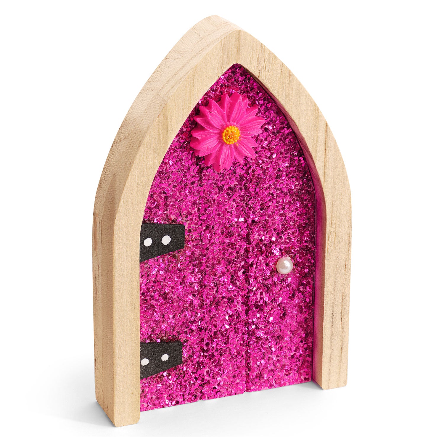 Irish Fairy Door Glitter Fairy Door - Pink 1 Shaws Department Stores