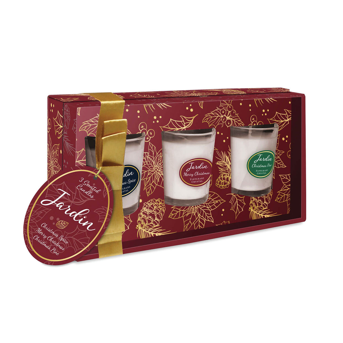 Jardin Collection Set of 3 Mini Candles