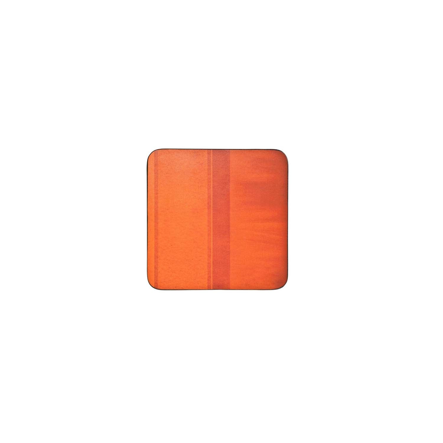 Denby Coasters - Orange - Set of 6 1 Shaws Department Stores