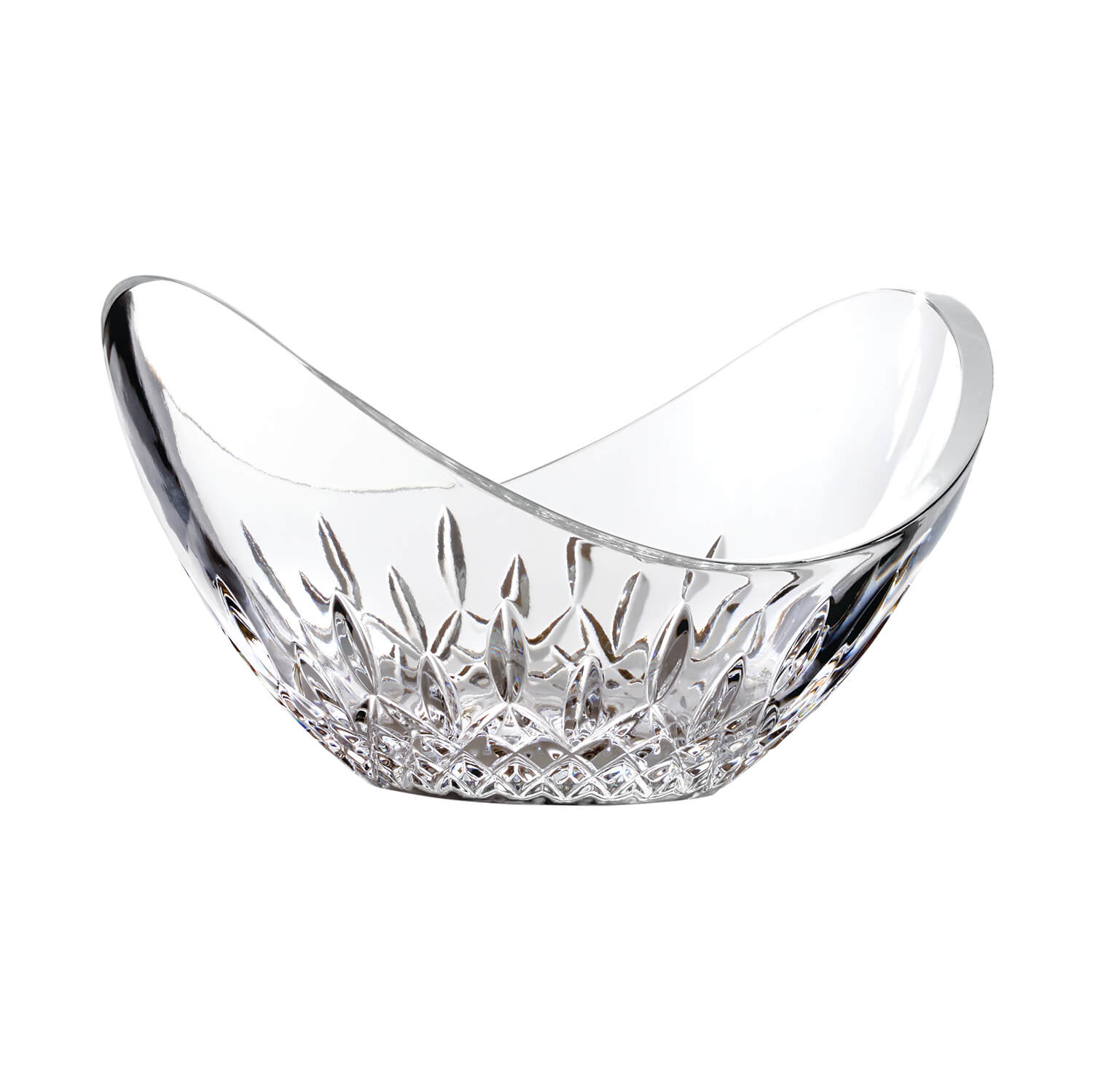 Waterford Crystal Lismore Essence Ellipse Bowl 8in 1 Shaws Department Stores